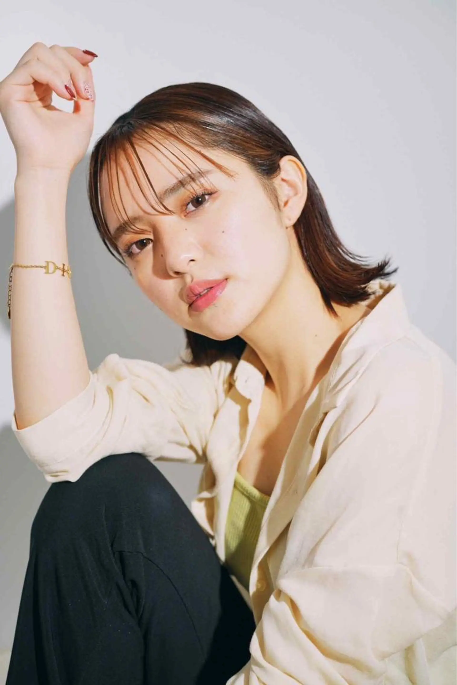 ミディアム カット ヘアカラー chillout🌱 武田安未のヘアスタイル