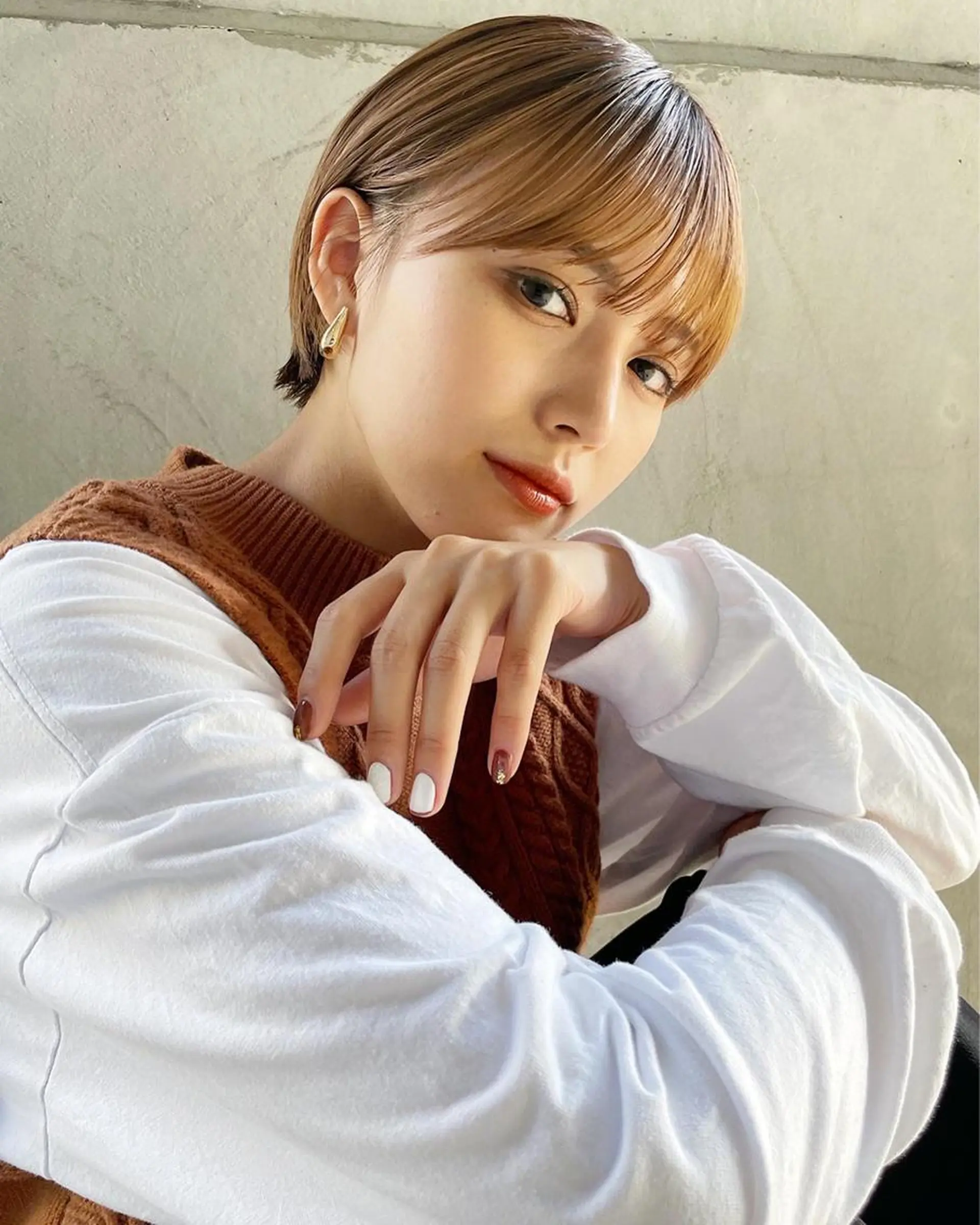 ショート 河原 亮のヘアスタイル