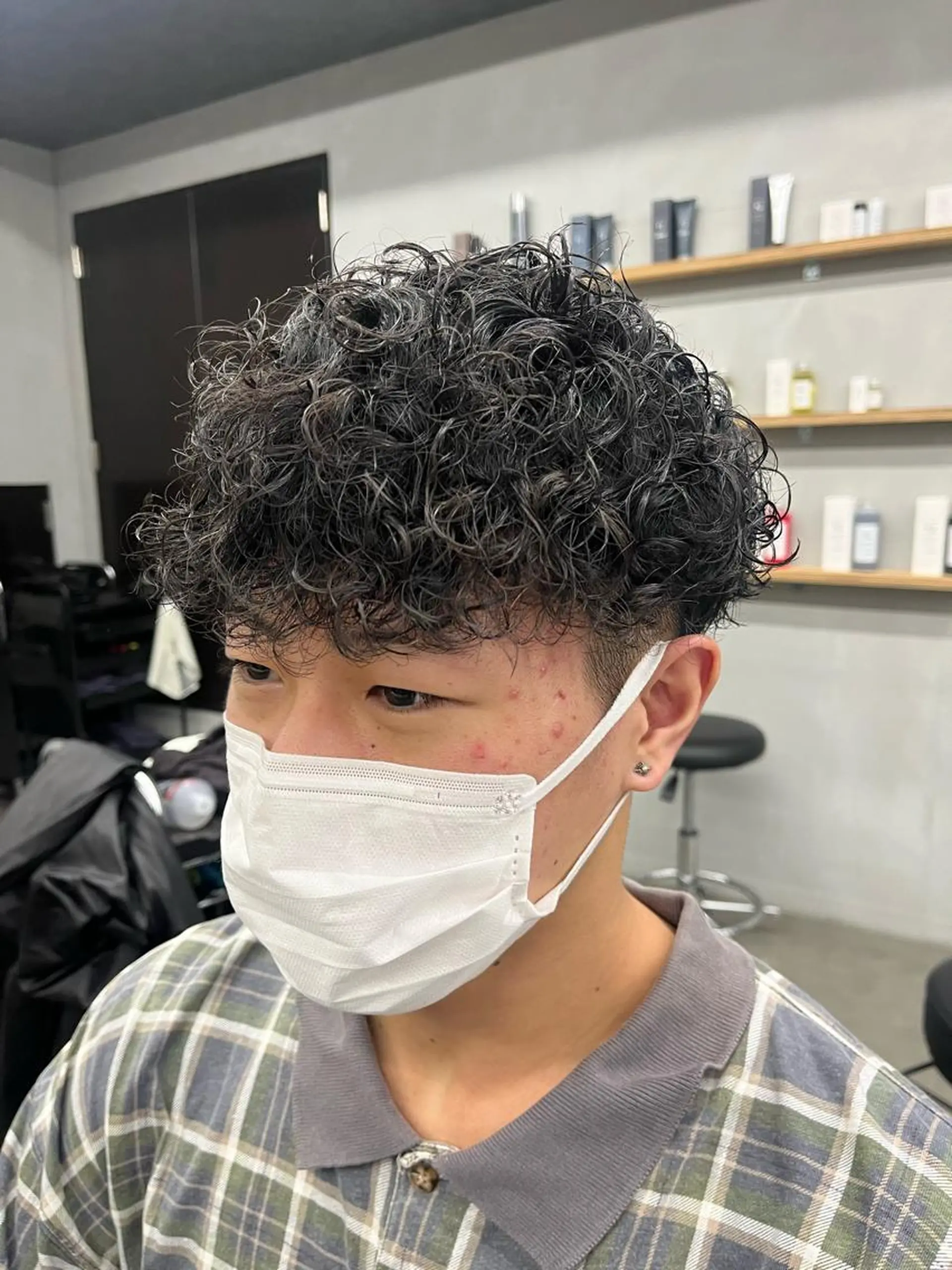 パーマ メンズ カット パーマ トリートメント メンズ支持率NO.1 マサキのヘアスタイル