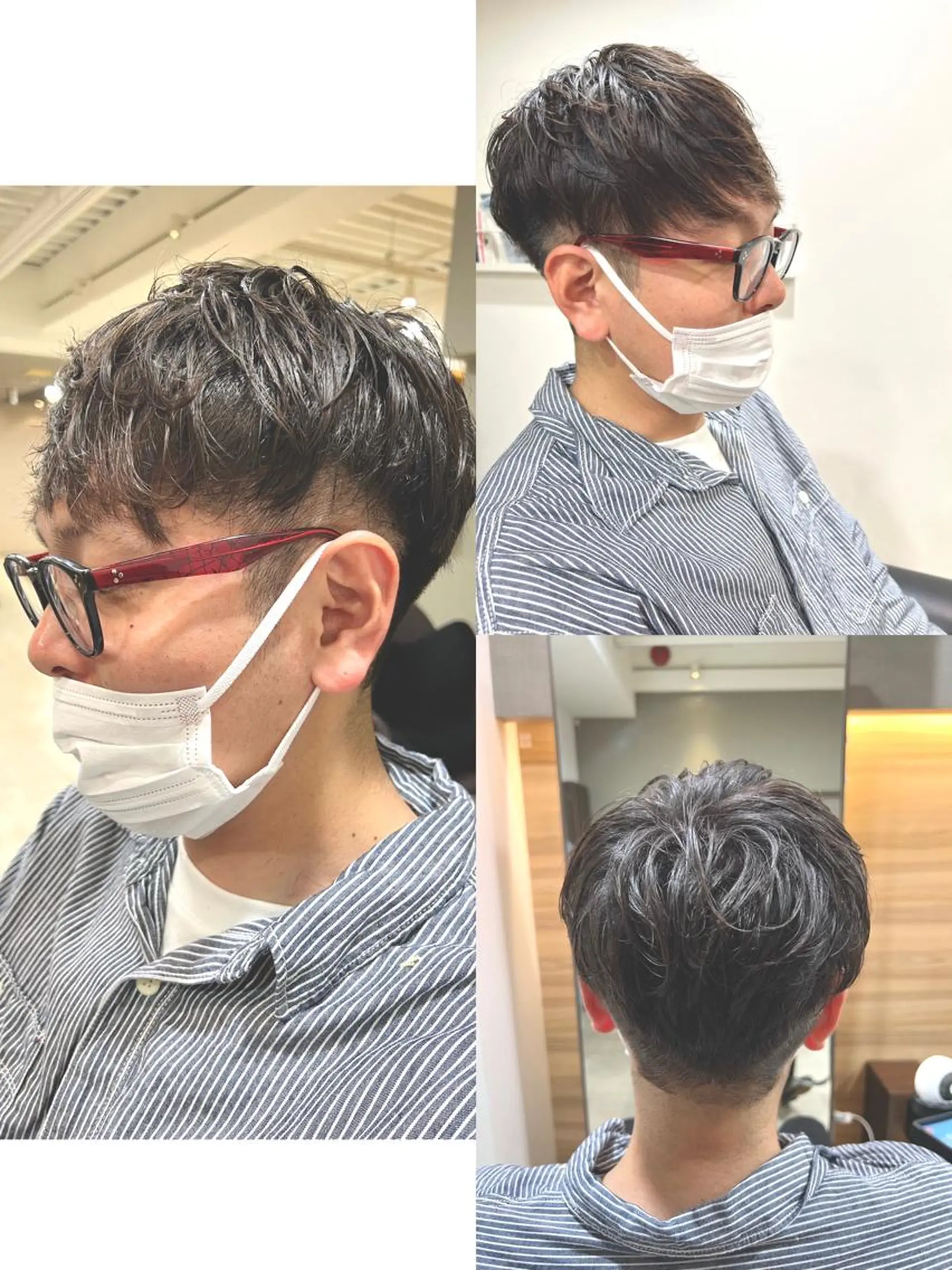 メンズ 心斎橋メンズサロン リベルテグリットのヘアスタイル
