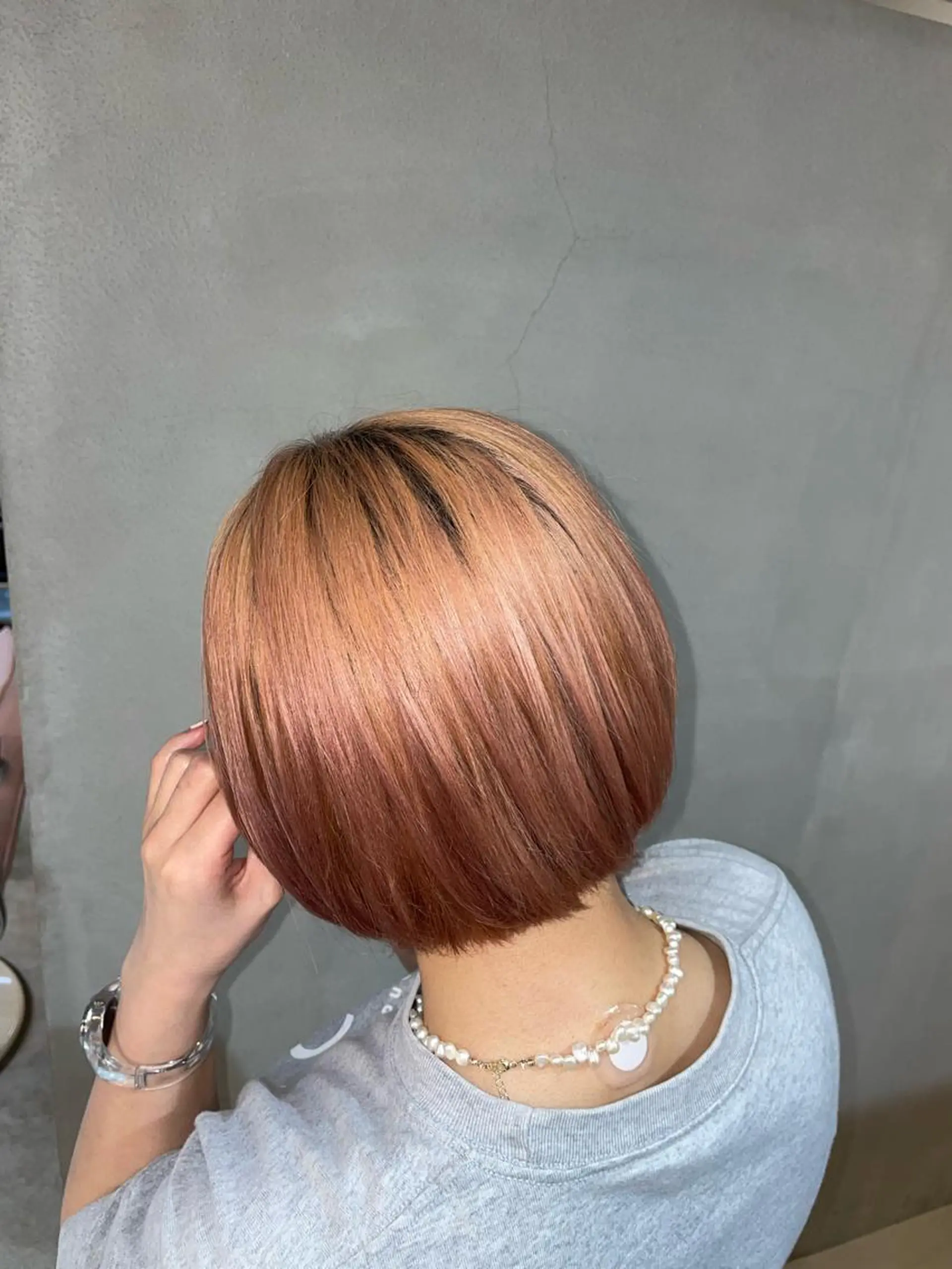 ショート カラー ヘアカラー 縮毛矯正/髪質改善/ ハイトーン/Makoのヘアスタイル