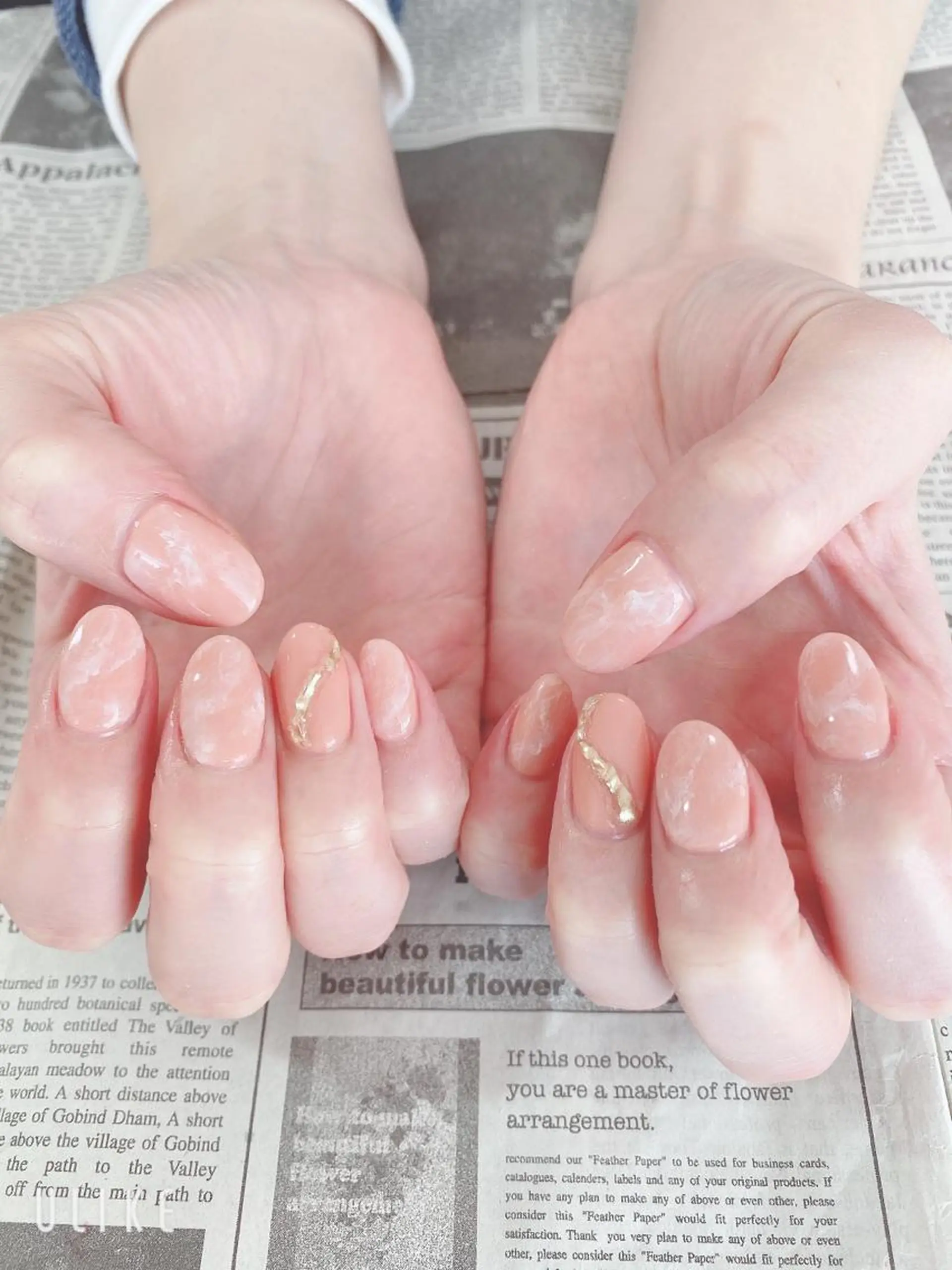 ネイル ハンドネイル ハンドケア 森山 舞のネイルデザイン