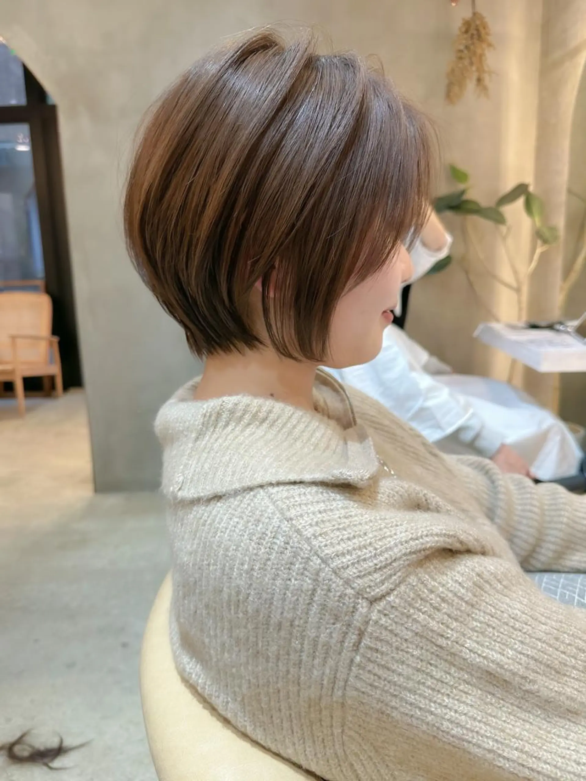 ショート カット トリートメント レイヤー/韓国ヘア 縮毛矯正🫧鈴木颯のヘアスタイル