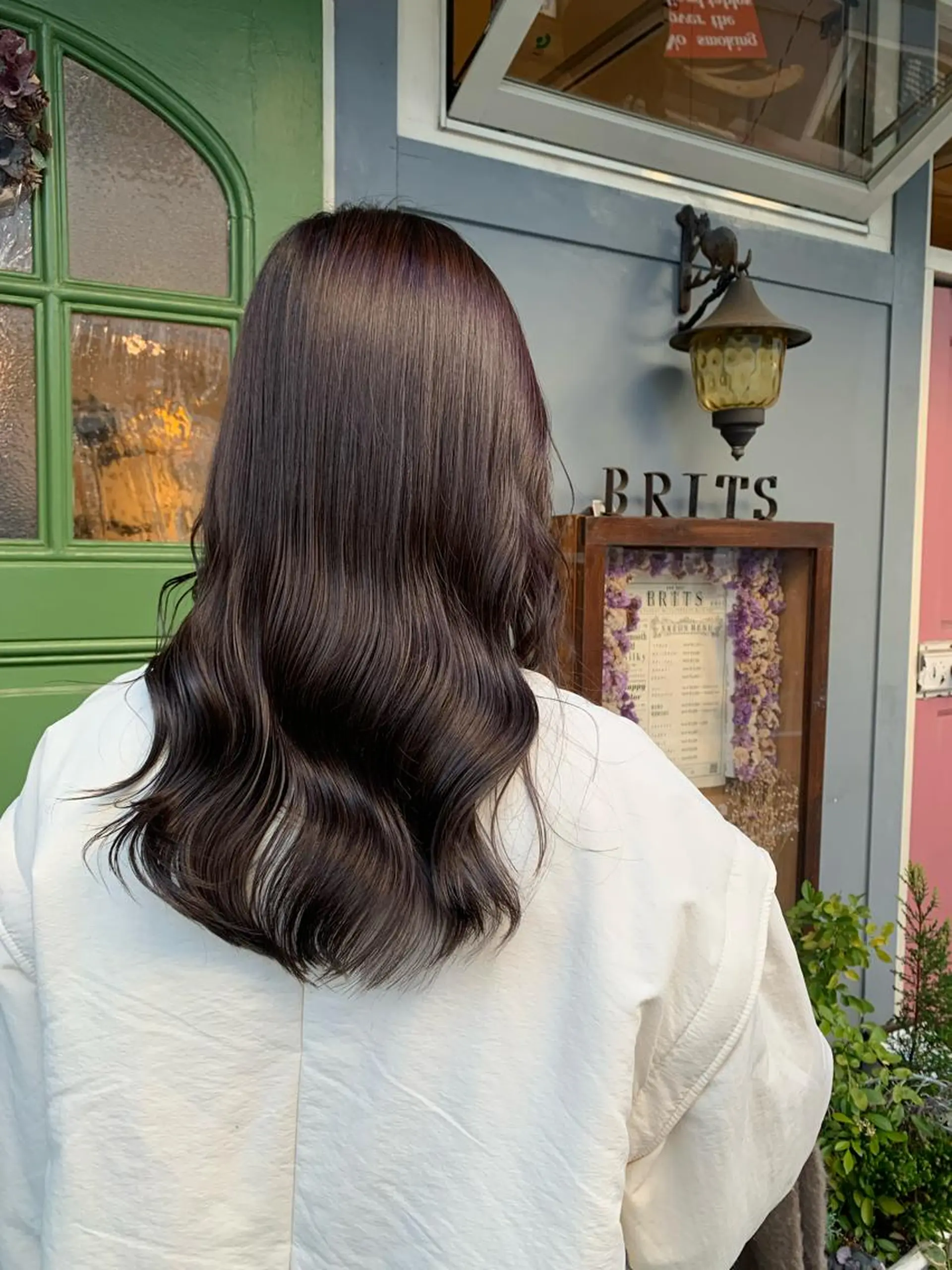 ミディアム カラー カット ヘアカラー トリートメント ヘッドスパ 清水千優/パーマ/ メンズパーマのヘアスタイル