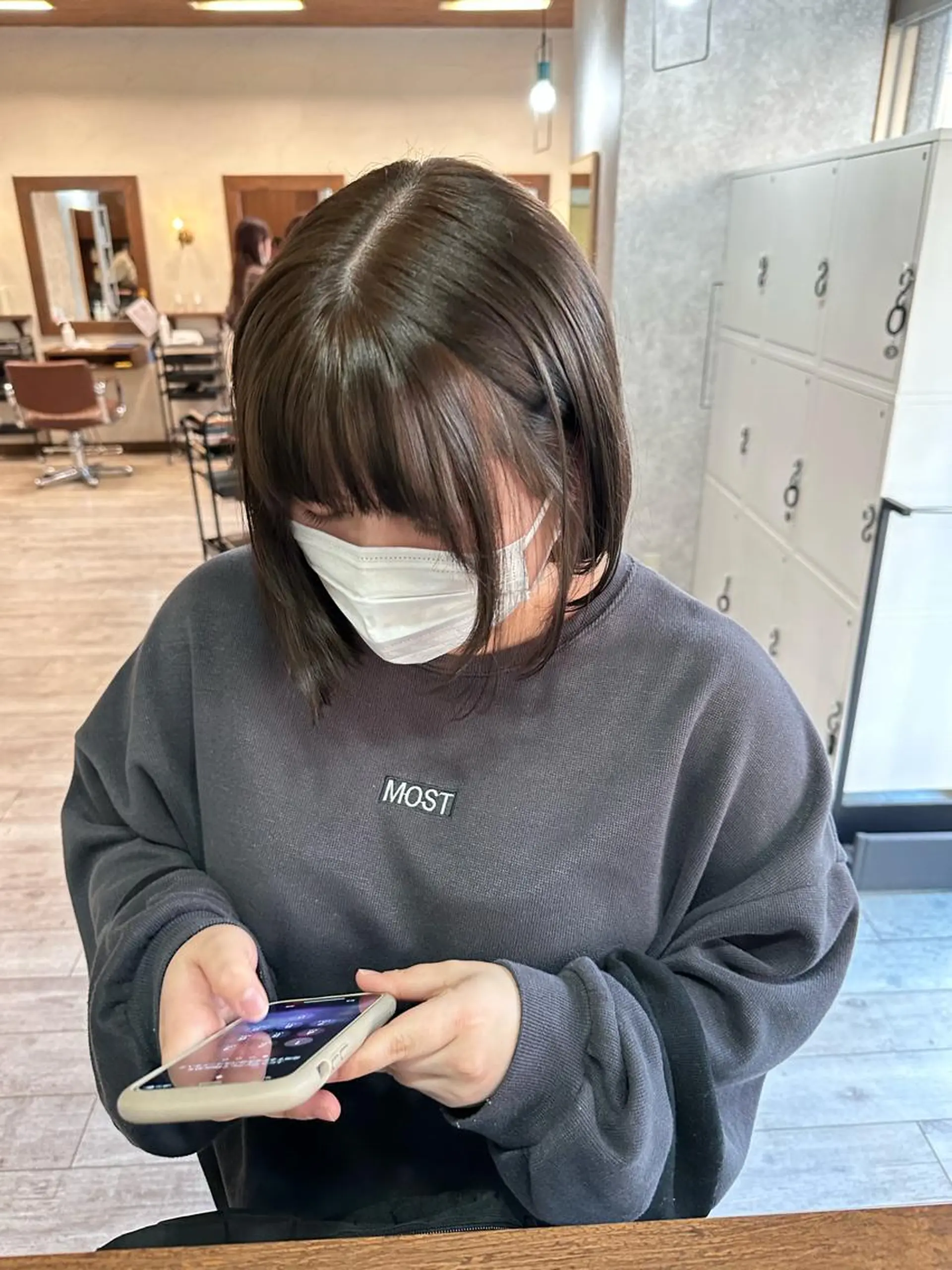 ショート カラー レイヤー/高橋 みく /池下/千種のヘアスタイル