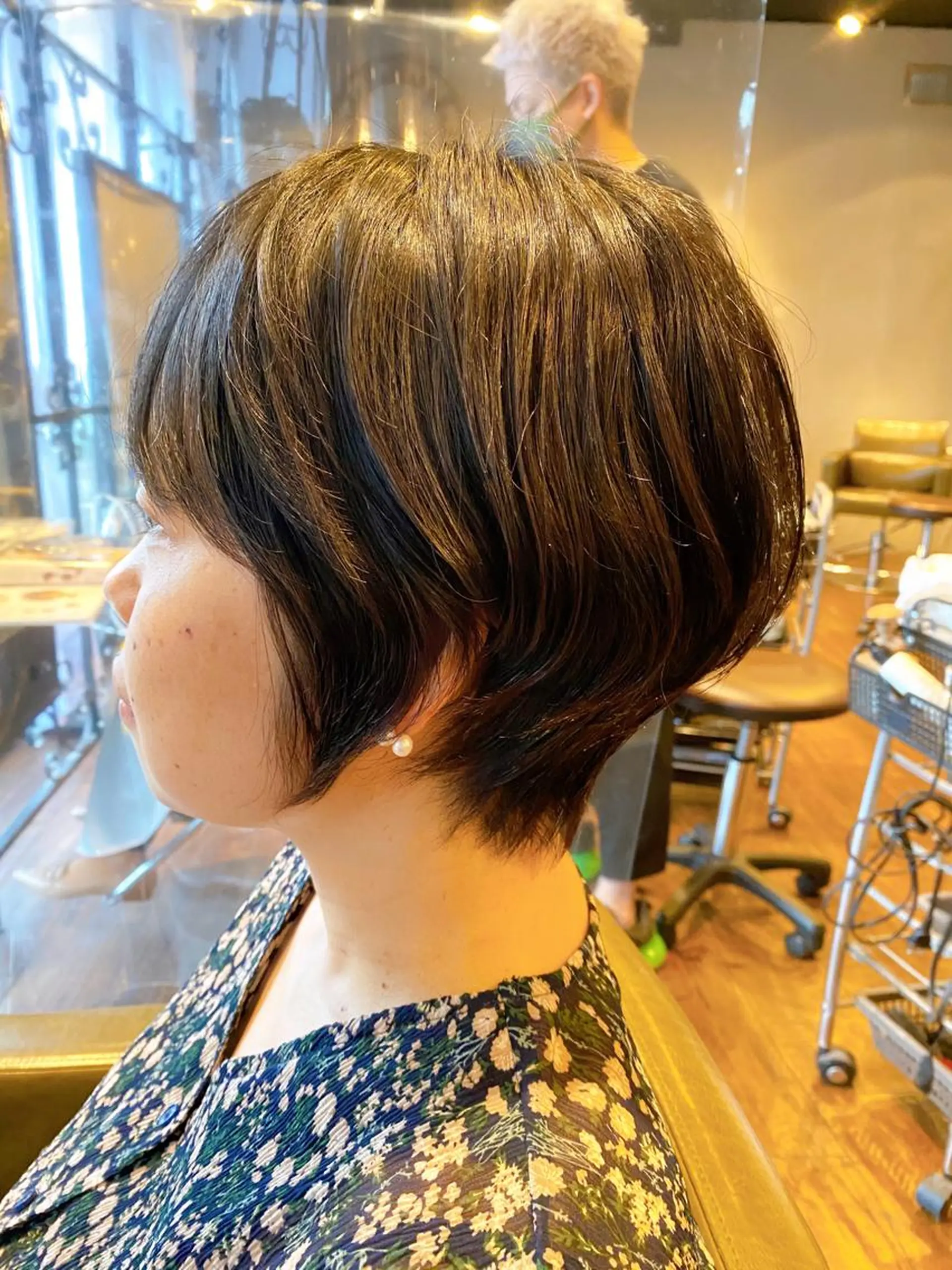 ショート カット ヘアカラー 似合わせの達人🔥 石川就平のヘアスタイル