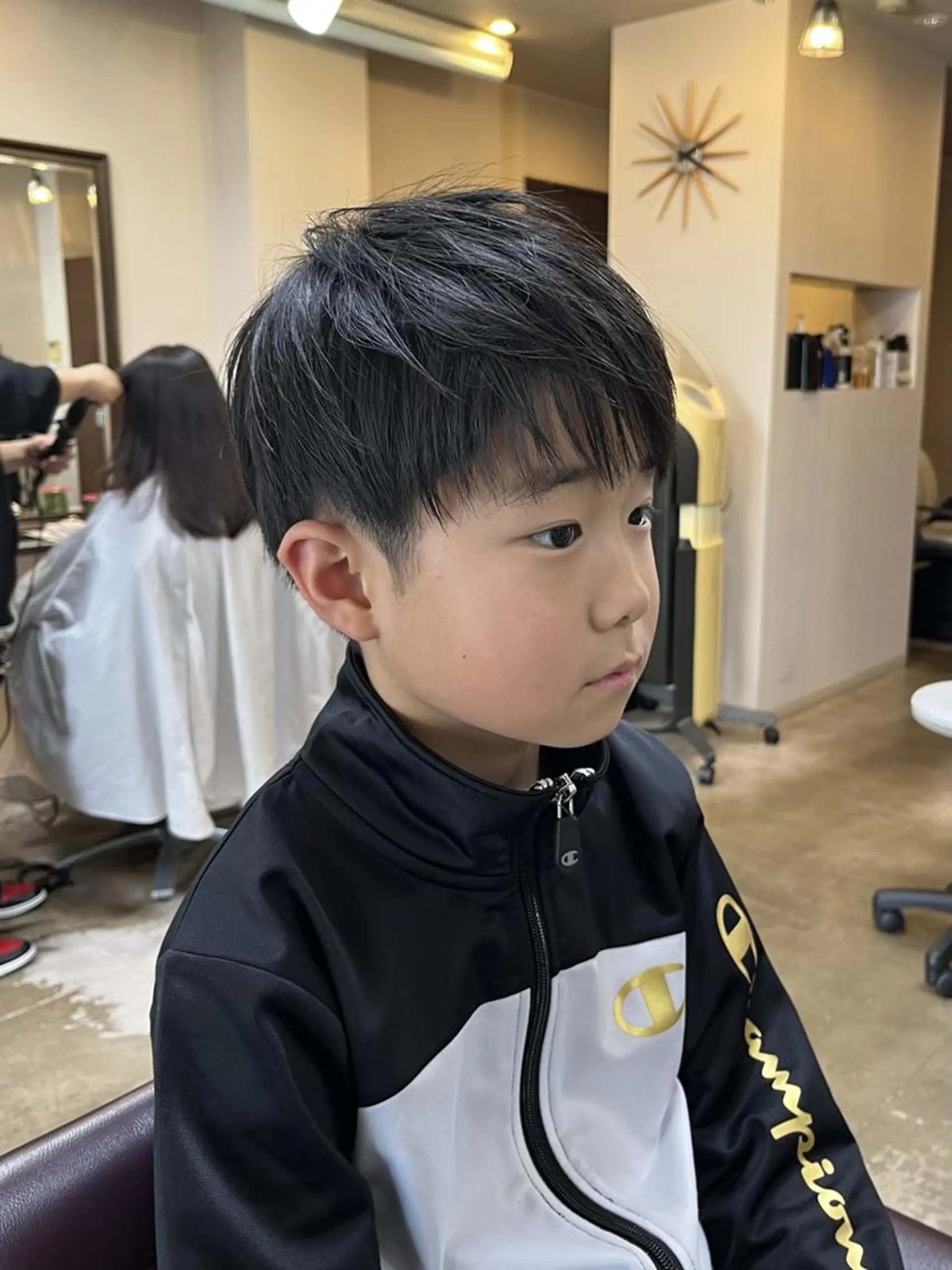 キッズ カット 澤崎 希望のヘアスタイル