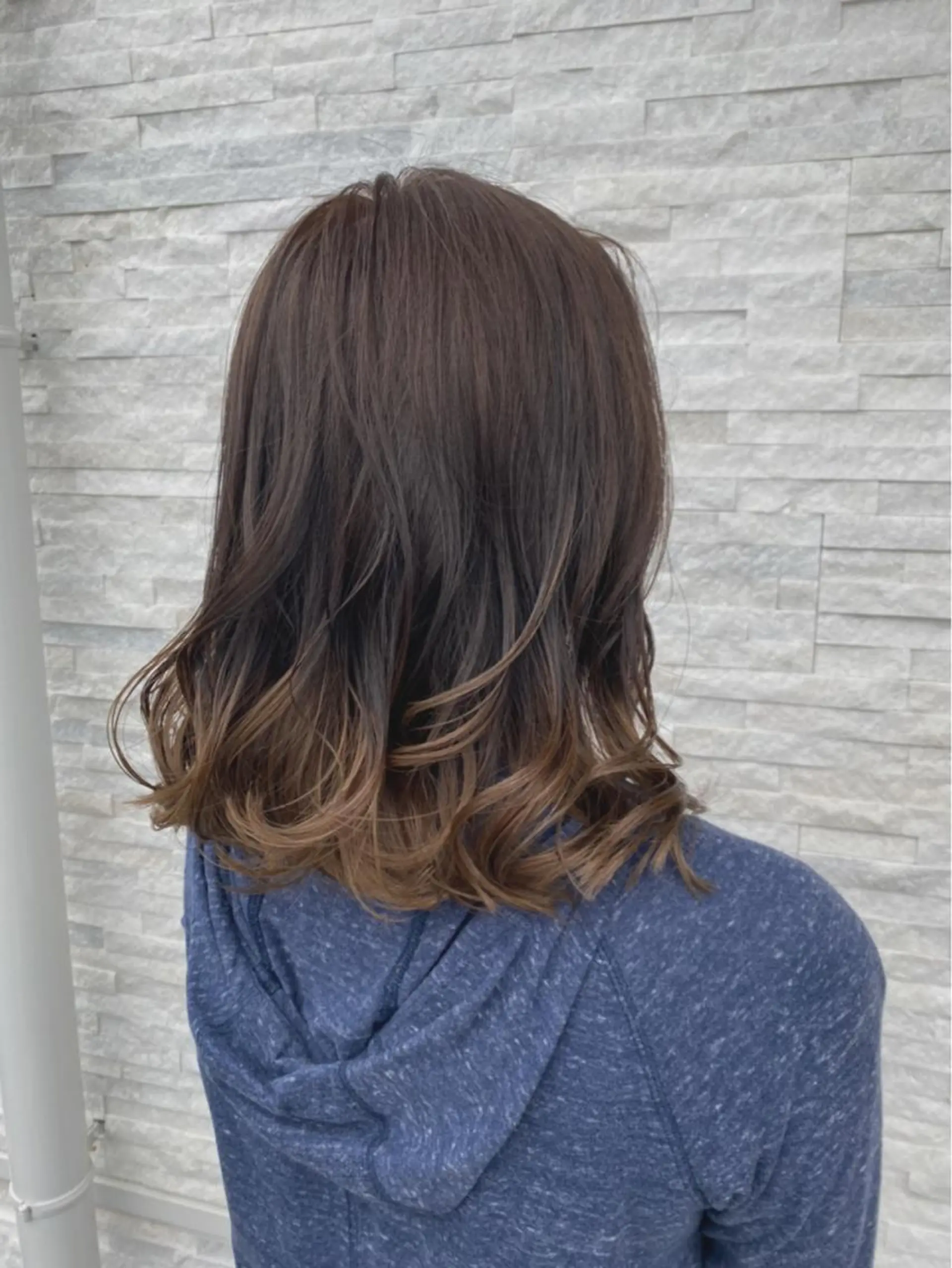 ミディアム カラー 豊橋美容院 ソンリエのヘアスタイル