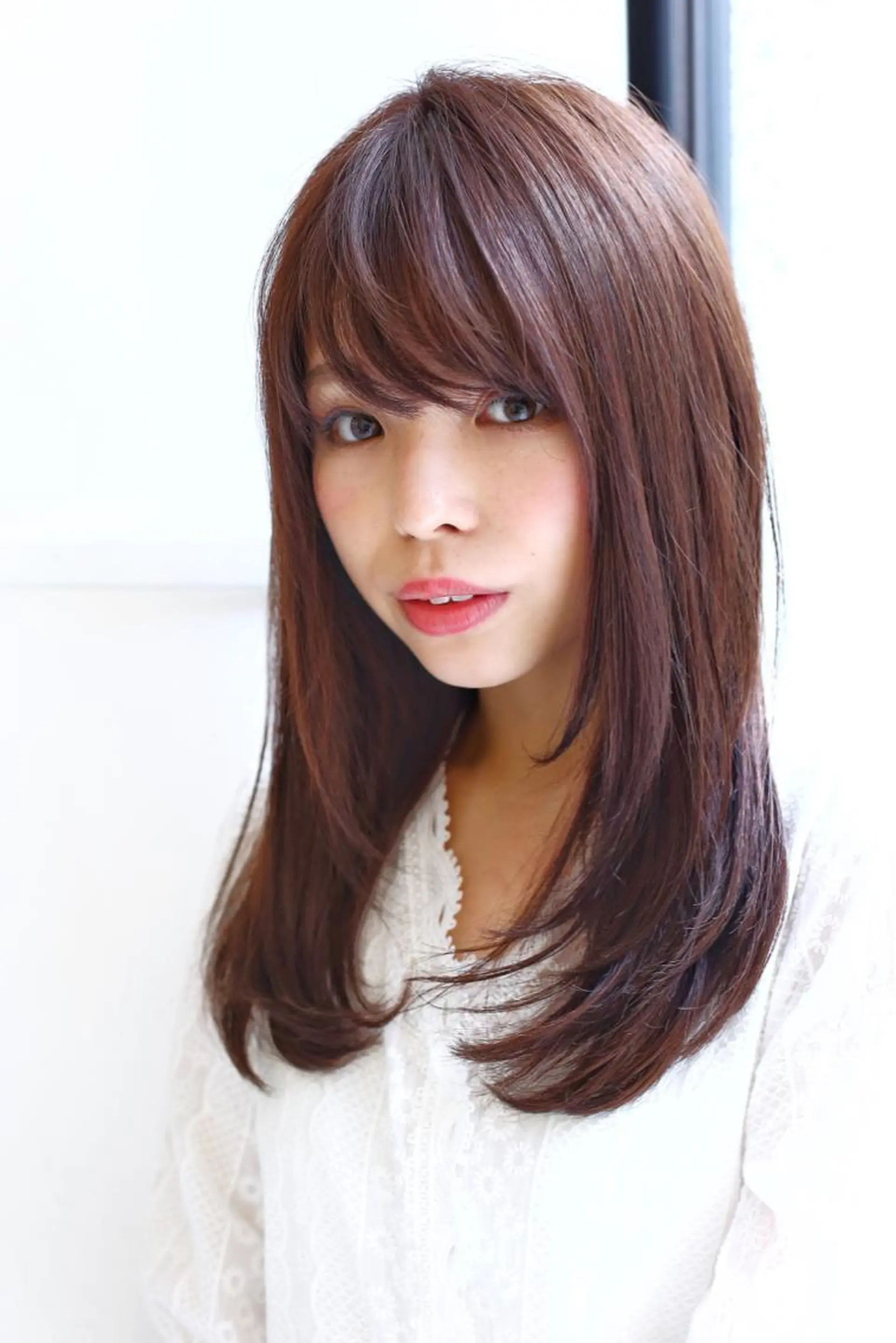 ロング レイヤーカット カット ヘアカラー トリートメント 【髮質改善特化】 lic吉祥寺のヘアスタイル