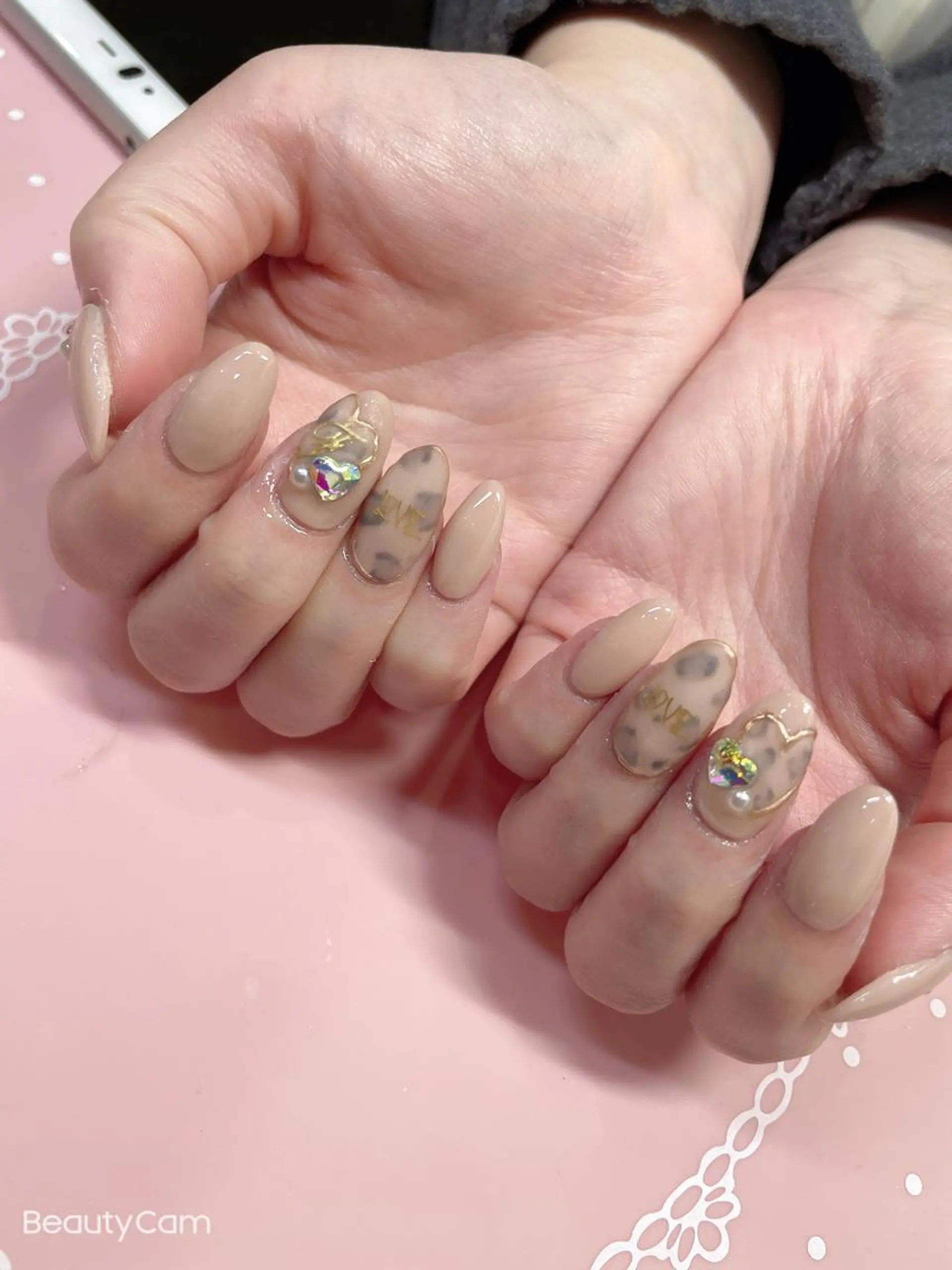 ショート ネイル ハンドネイル 《LB》ラブリエ Nail&eyeのマツエク・マツパデザイン