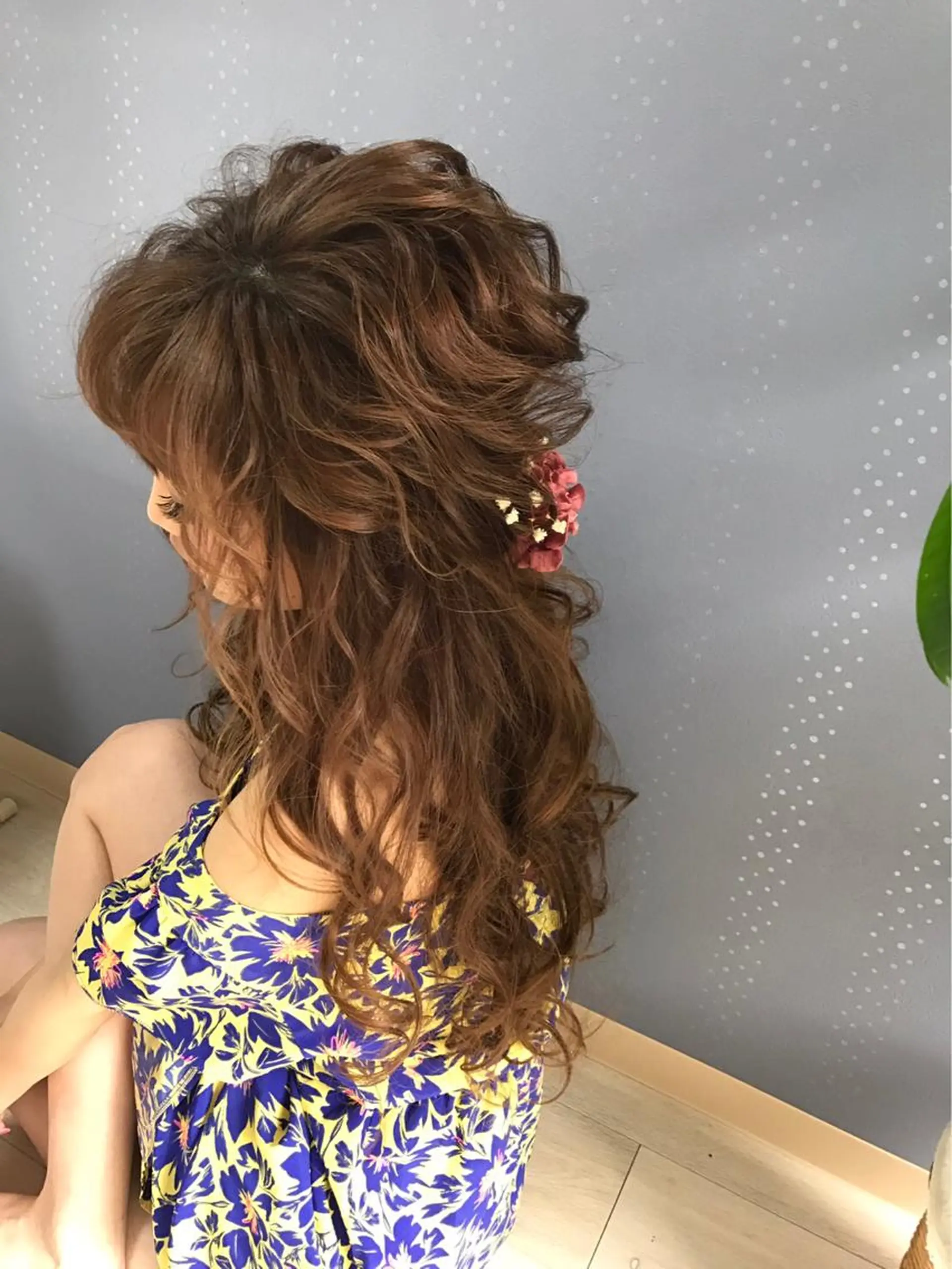 ヘアアレンジ 《カメレオン》 西田美輝のヘアスタイル