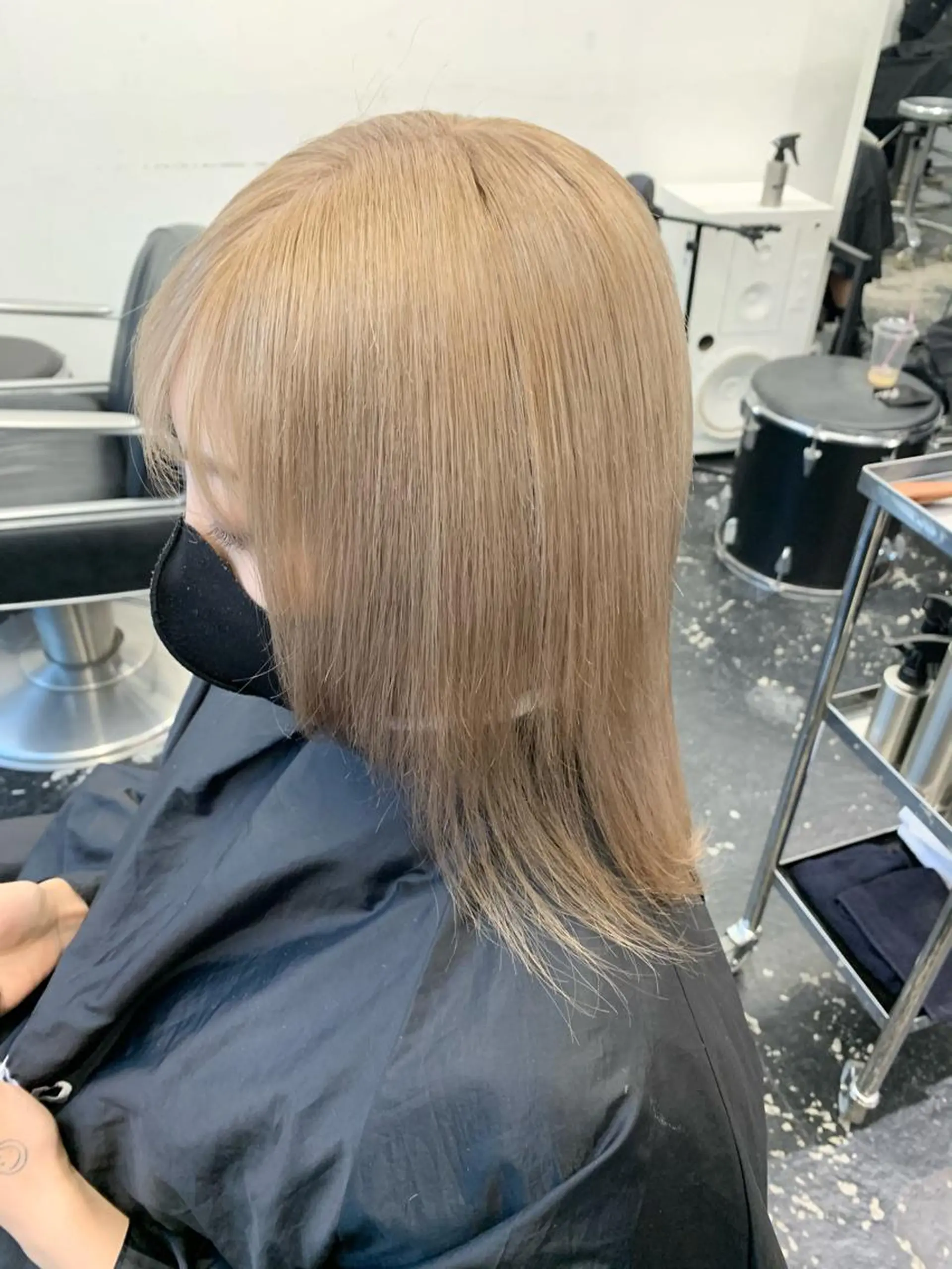 ミディアム カラー ヘアカラー トリートメント レイヤーカット/艶髪 ✨💭KIRARIのヘアスタイル