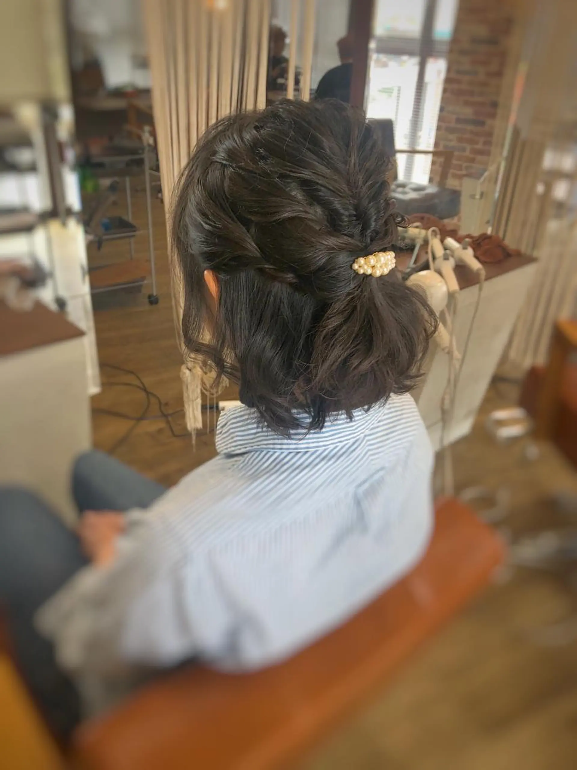 ショート ヘアアレンジ ボブ 川本 あゆのヘアスタイル