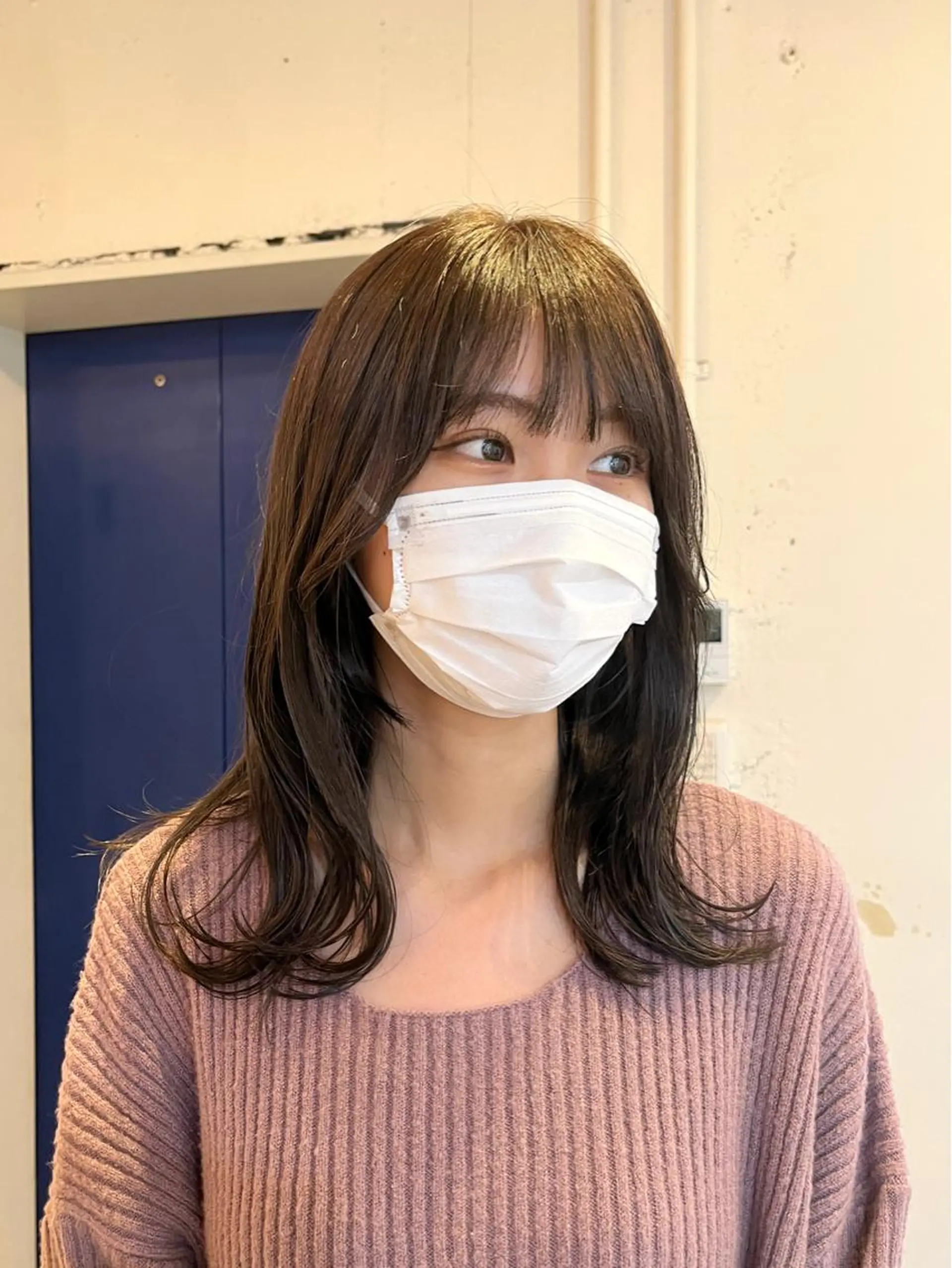 ミディアム カラー カット ヘアカラー トリートメント RYOMA/ 似合わせ🎧🤍のヘアスタイル