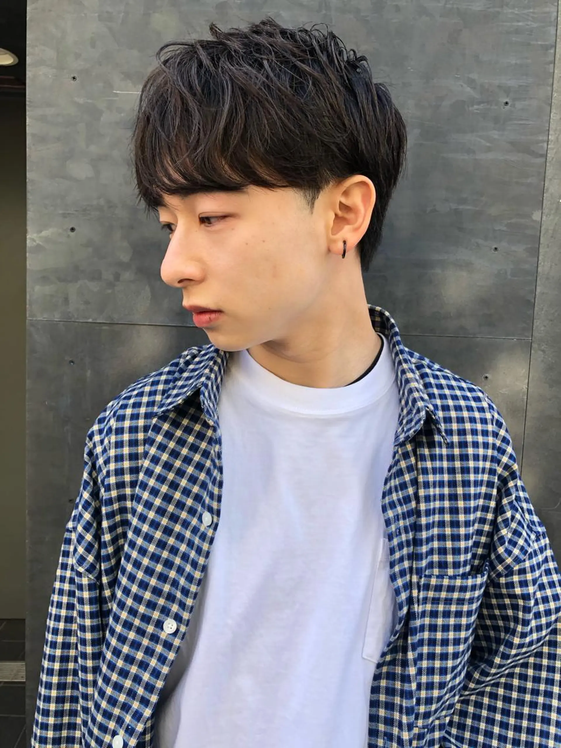 ショート メンズ🍃ナチュラル 韓国風ヘアRENのヘアスタイル