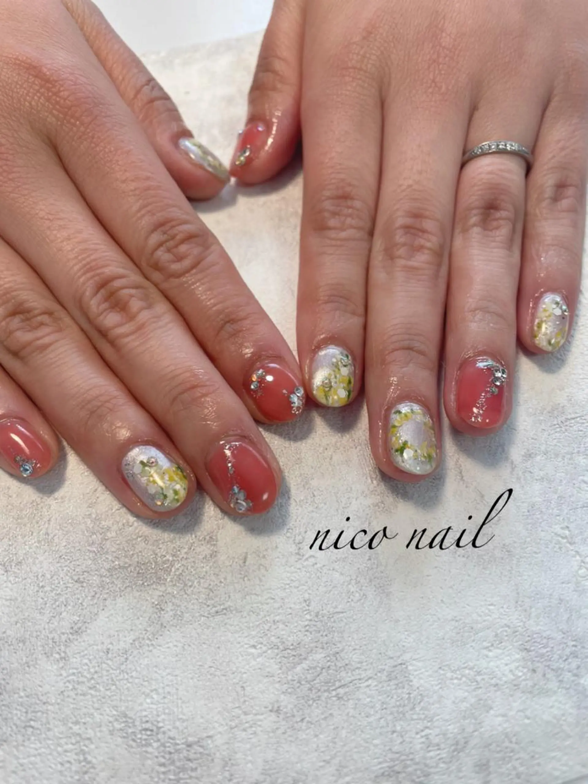 ネイル 香芝市ネイルサロン nico nailのネイルデザイン