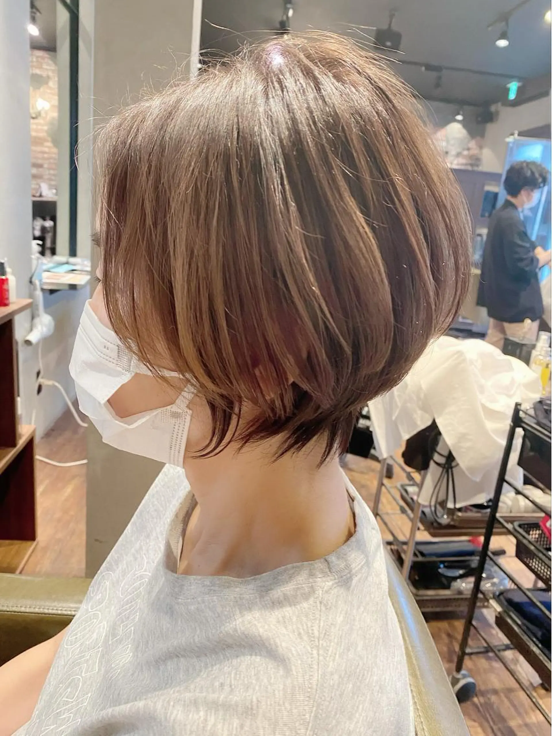 ショート カット ヘアカラー FELIZA所属・似合わせの達人🔥 石川就平のヘアスタイル