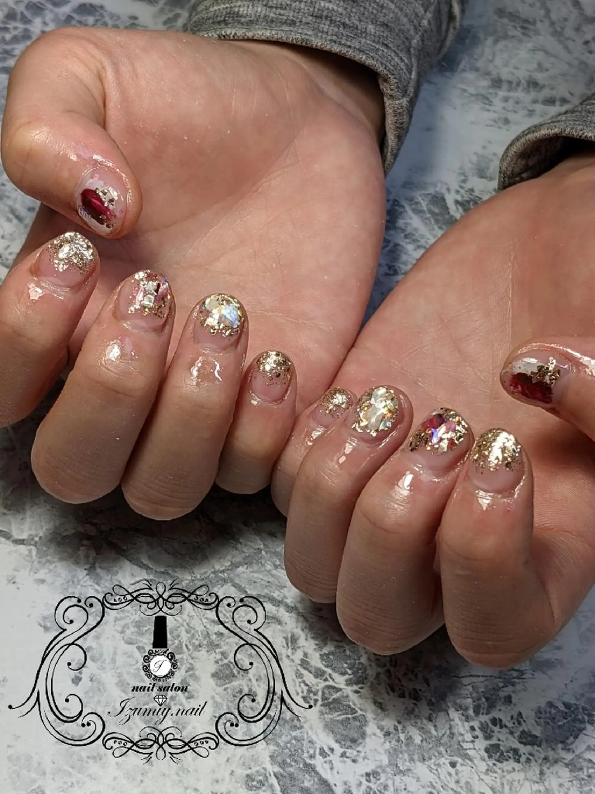 ショート ネイル izumiynail いずみのネイルデザイン