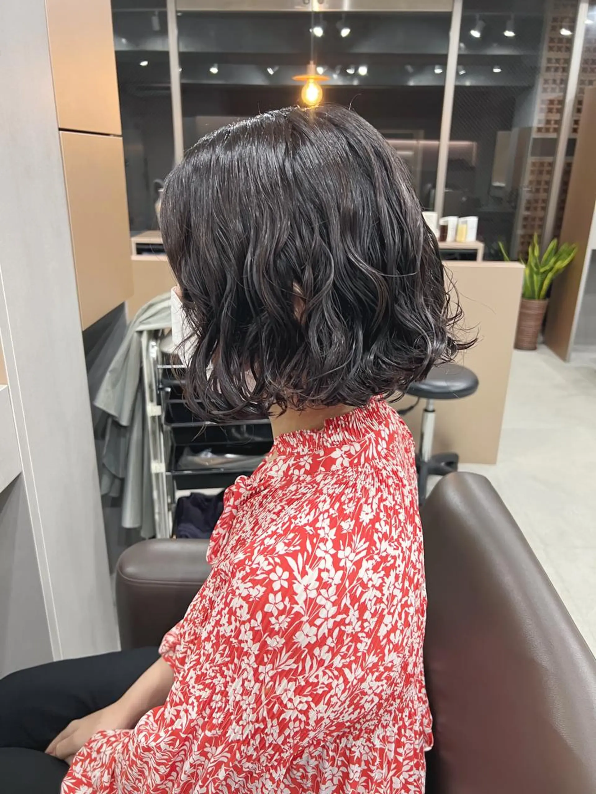 パーマ ボブパーマコテ巻き風 パーマNo1深江秀平のヘアスタイル