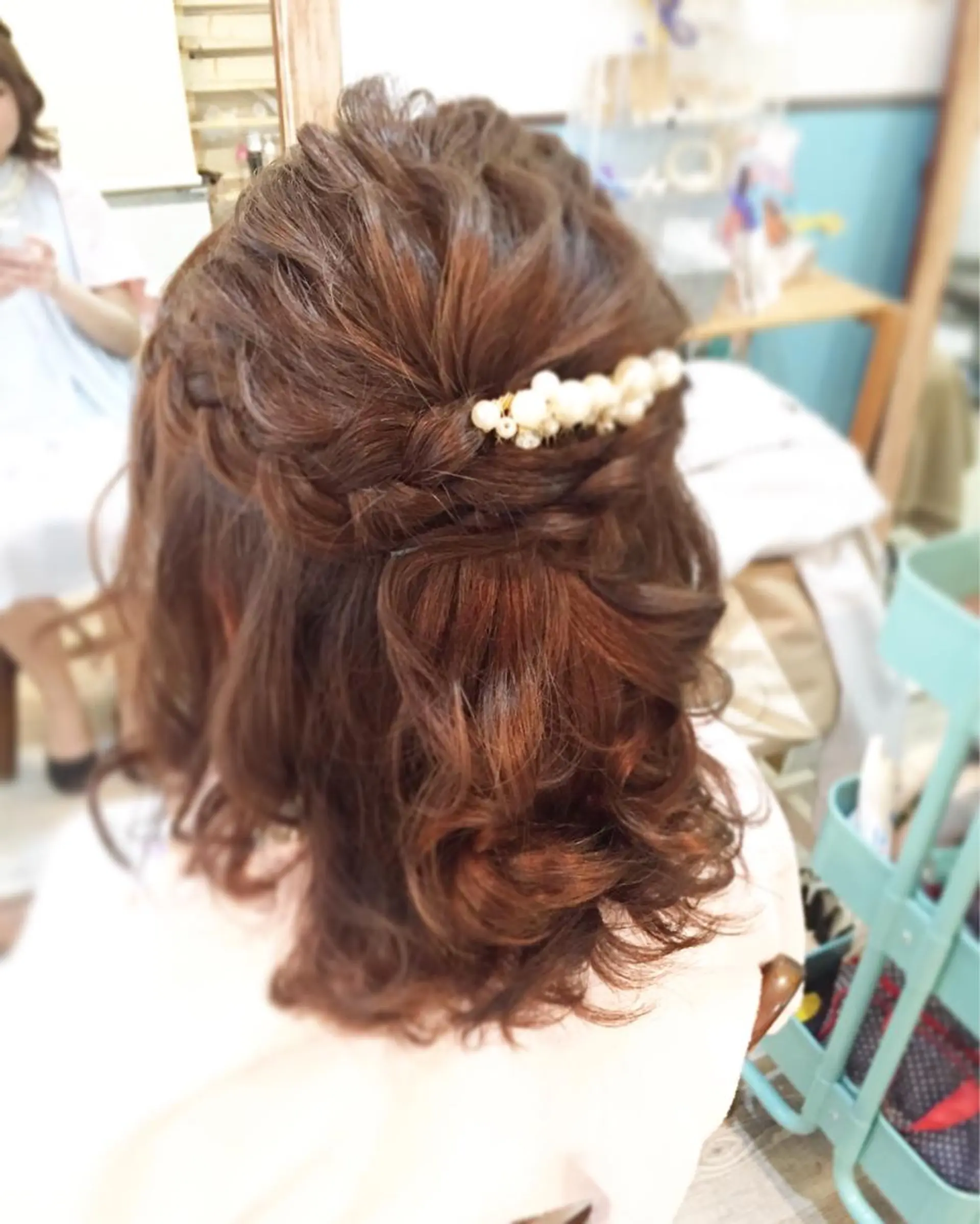 ミディアム ヘアアレンジ 早朝✨ヘアセット 着付け/清水玲歌のヘアスタイル