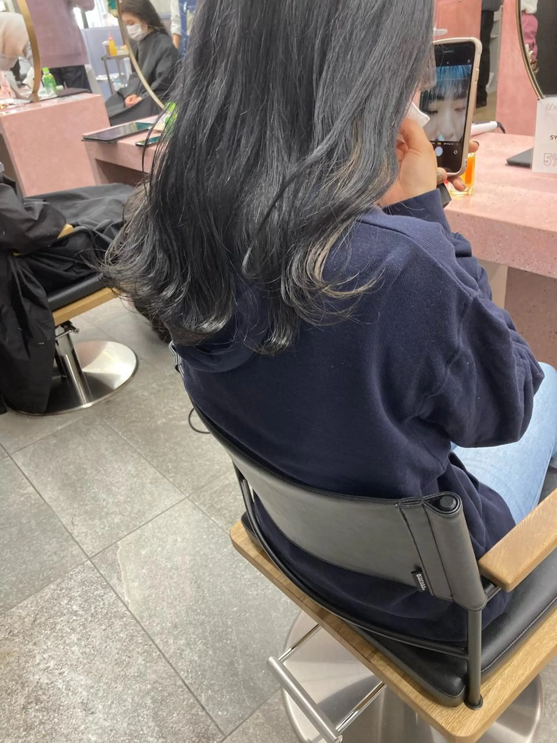 セミロング カラー グレージュ カット ヘアカラー 小木曽智美 /ボブ/ショートのヘアスタイル