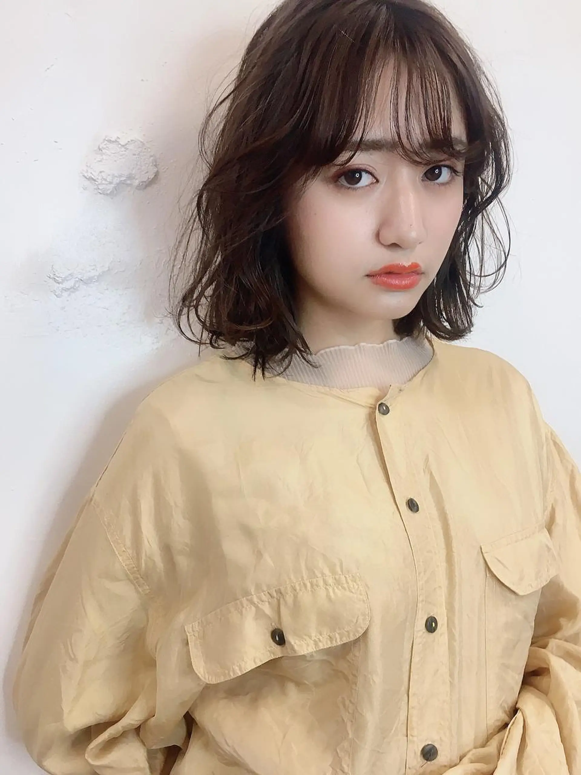 ミディアム 鎌倉 彩のヘアスタイル