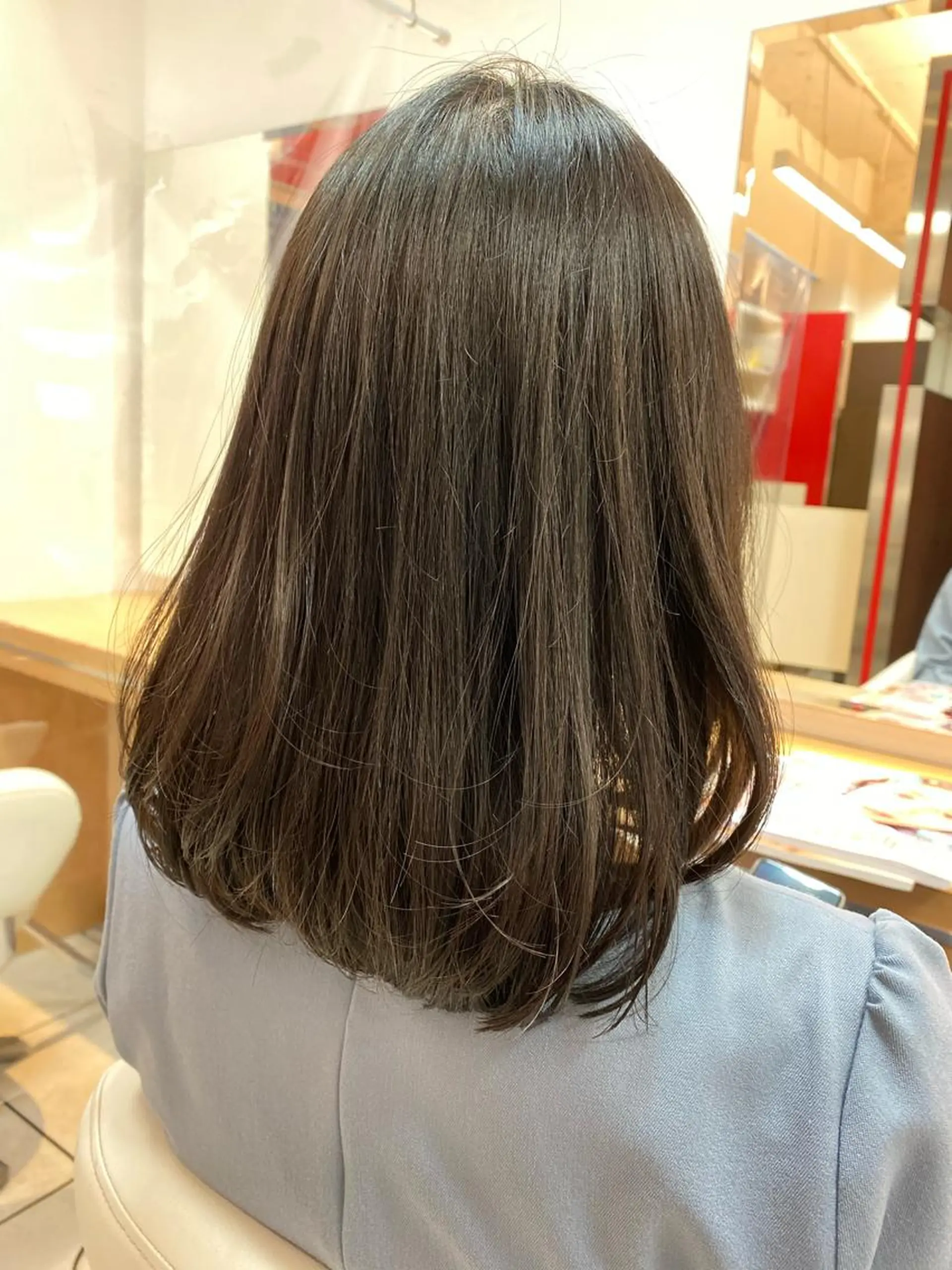 ミディアム 🌟ROUGE 🧸おびつななみのヘアスタイル