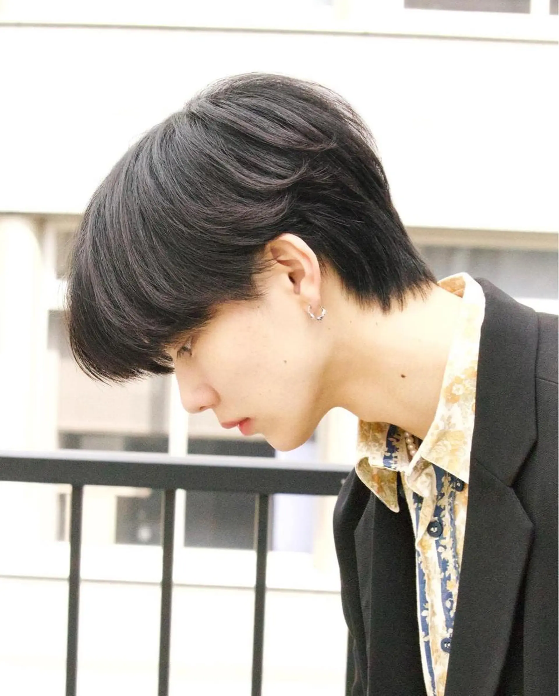 パーマ メンズカット　文山 翔世のヘアスタイル