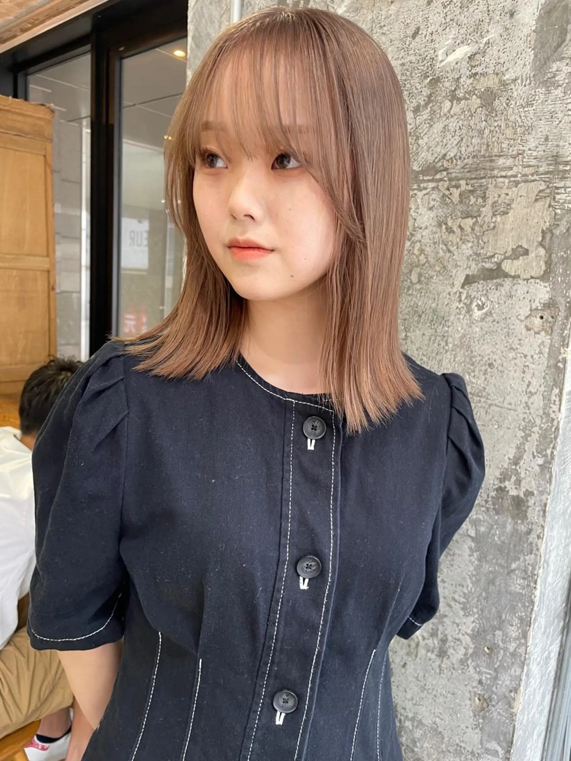 カラー ヘアアレンジ 髙塚碧🇰🇷 韓国ヘア🎗️のヘアスタイル