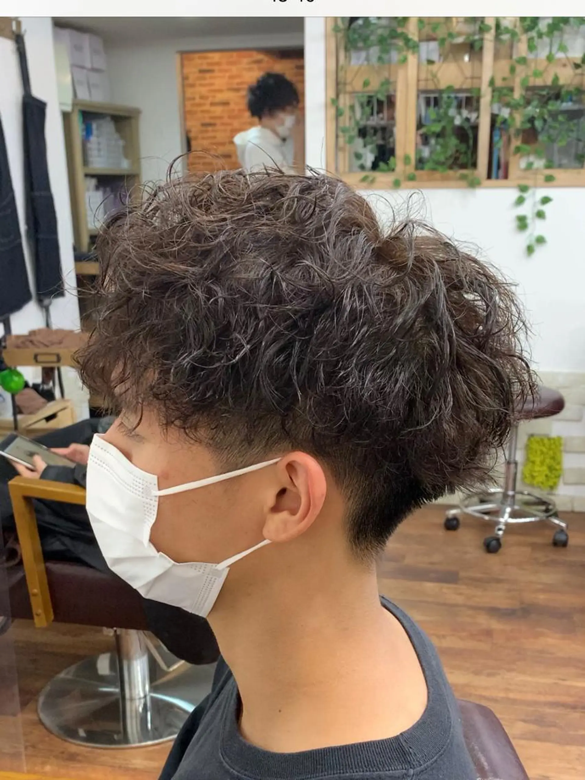 ショート パーマ メンズ カット パーマ トリートメント クセを最大限に活かす メンズ特化|奈良大祐のヘアスタイル