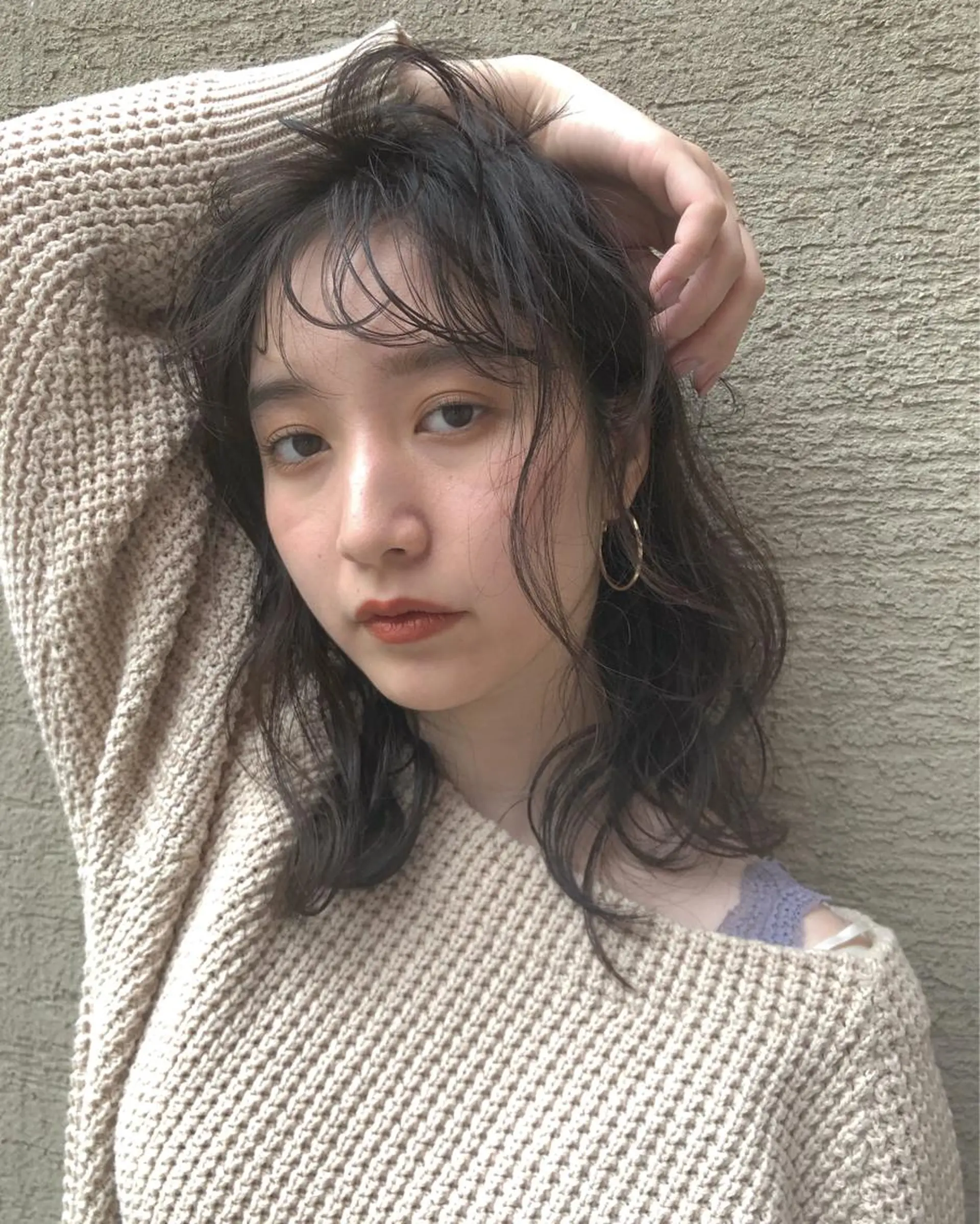 セミロング カラー パーマ ヘアカラー トリートメント 早瀬裕之 パーマのヘアスタイル