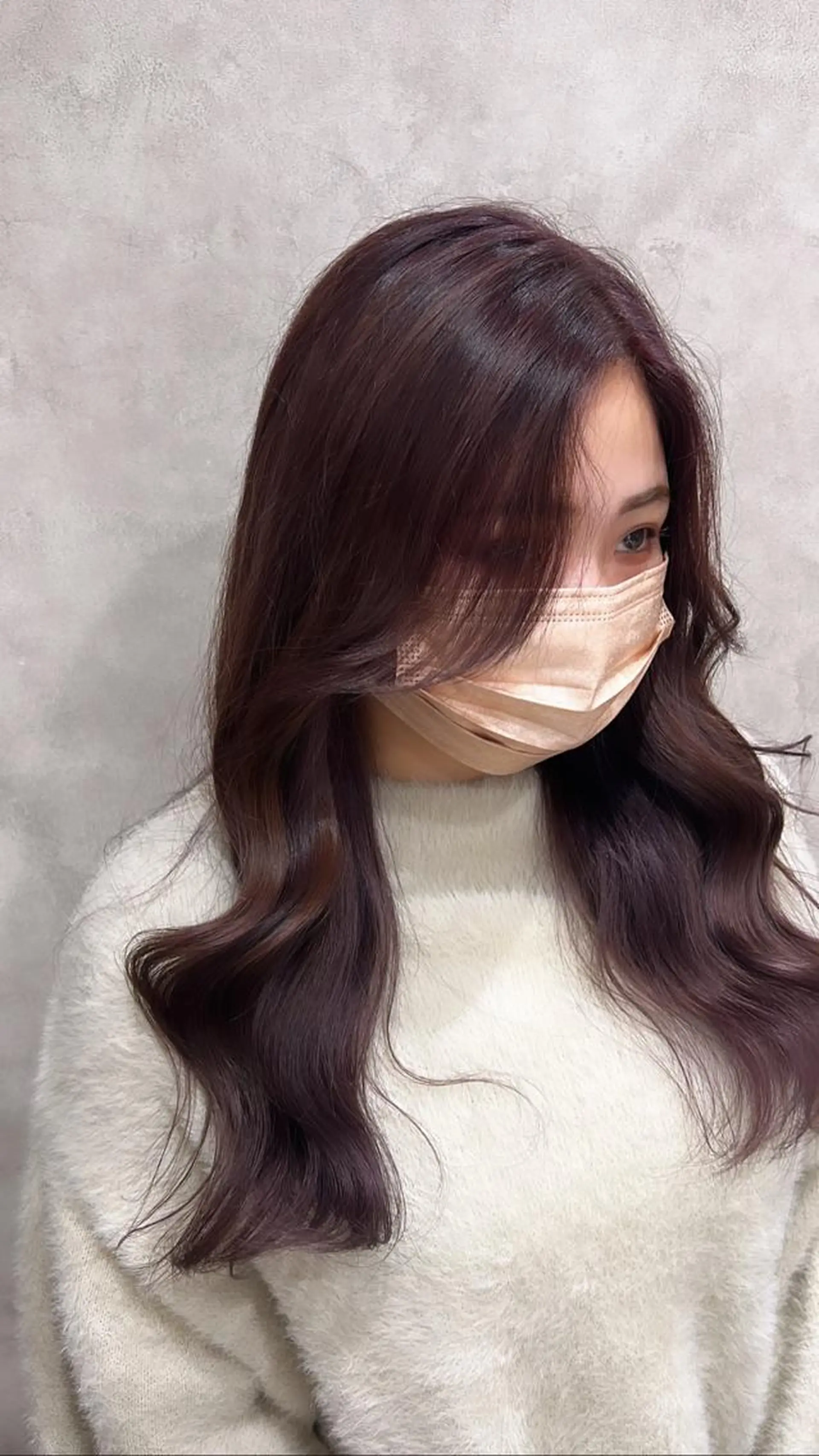 ロング 韓国風ヘア 韓国風🫧艶カラー 💟ran💟のヘアスタイル