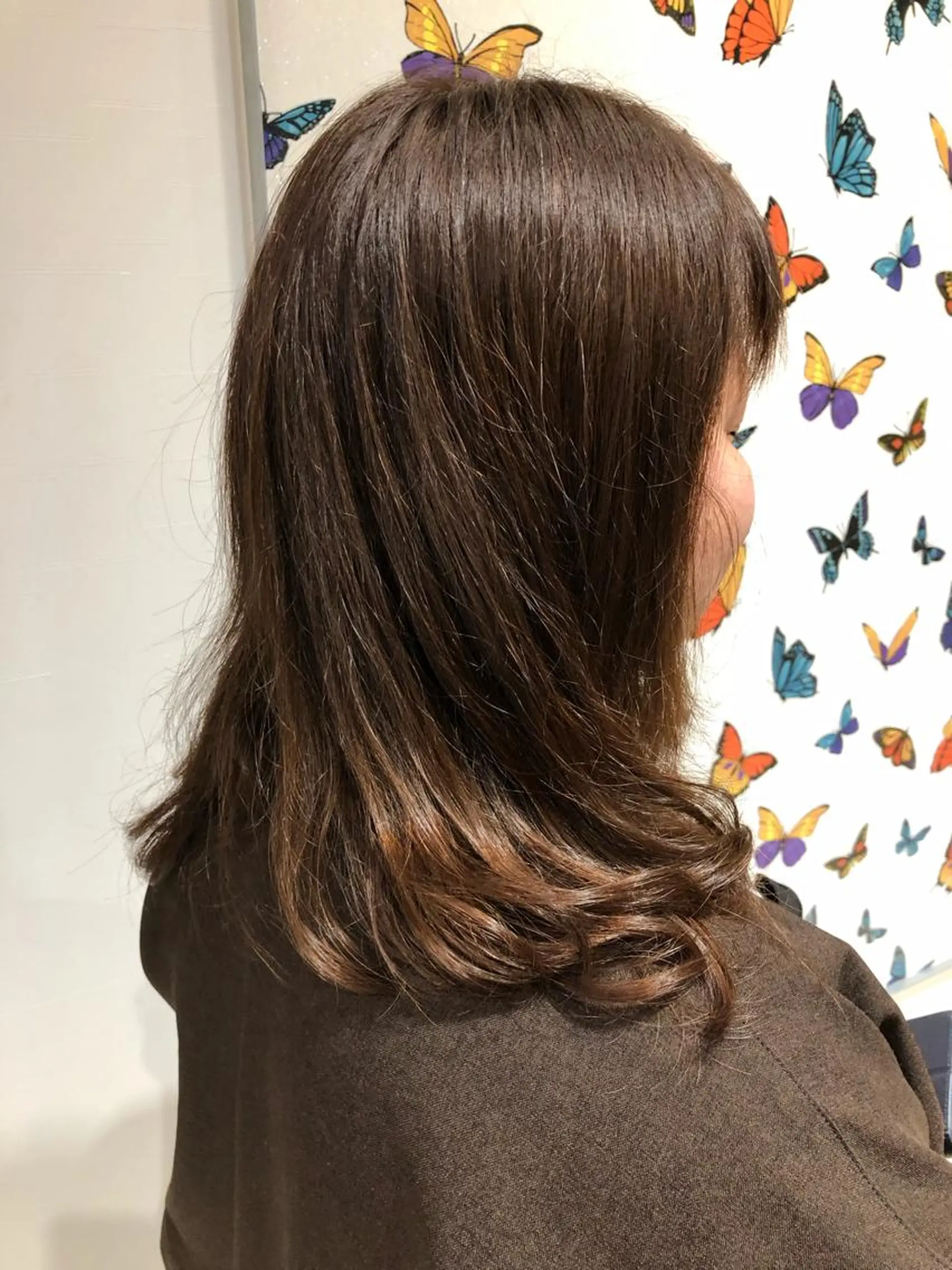 セミロング ❣️レイヤーカット ❣️渡部晃輝のヘアスタイル