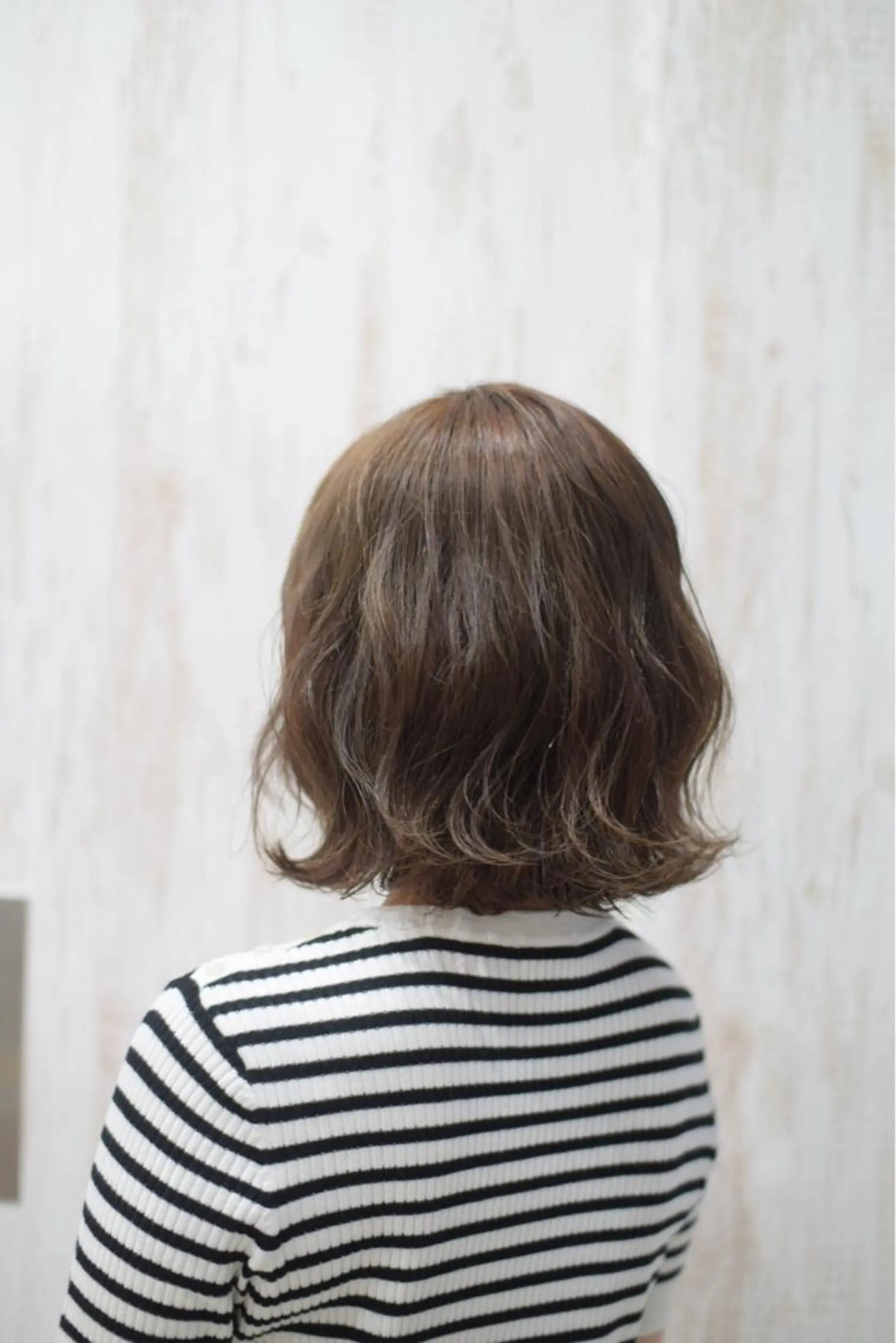 ミディアム カラー GATE. staffのヘアスタイル
