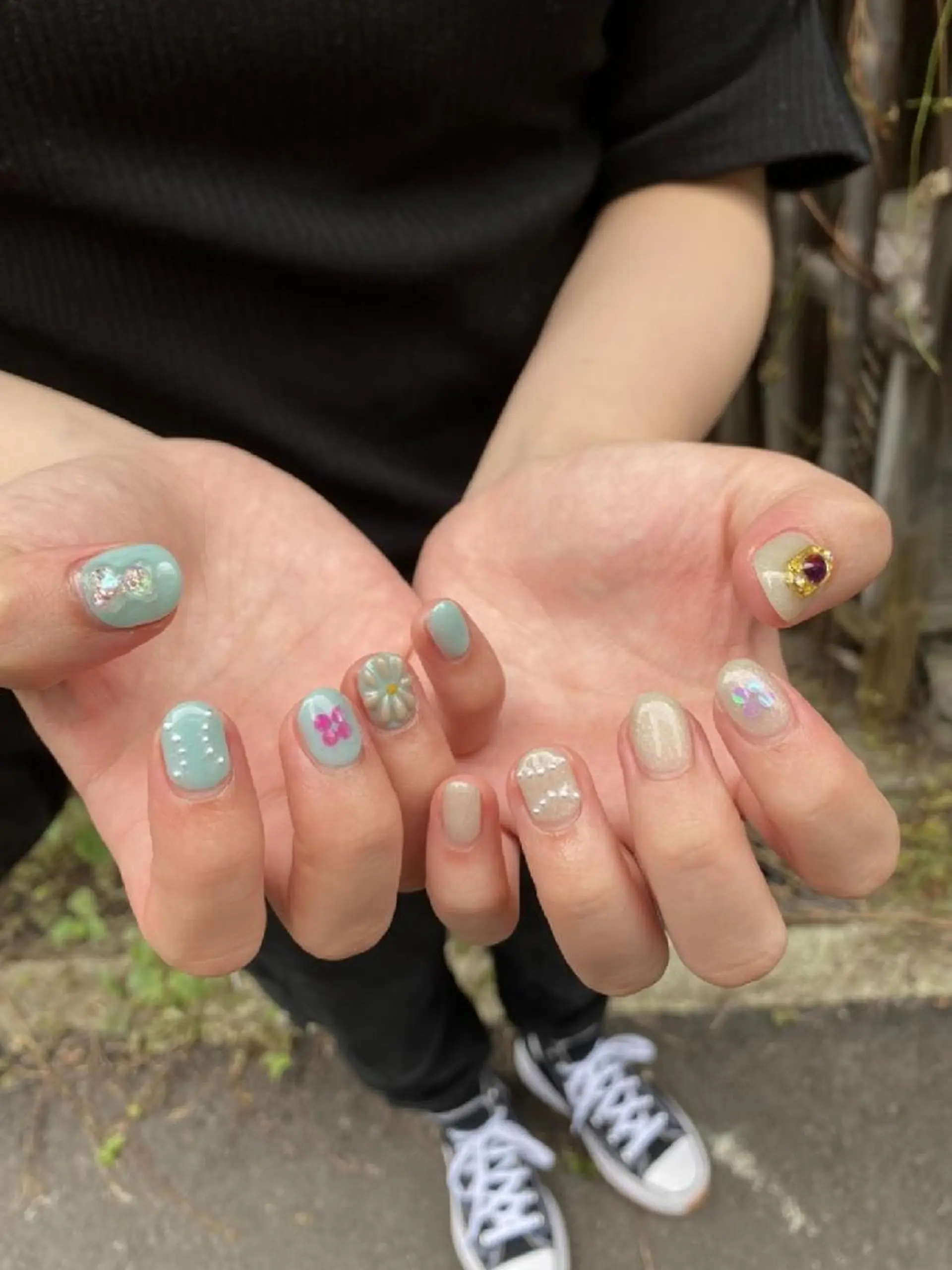 ネイル ハンドネイル 店長 佐藤のネイルデザイン