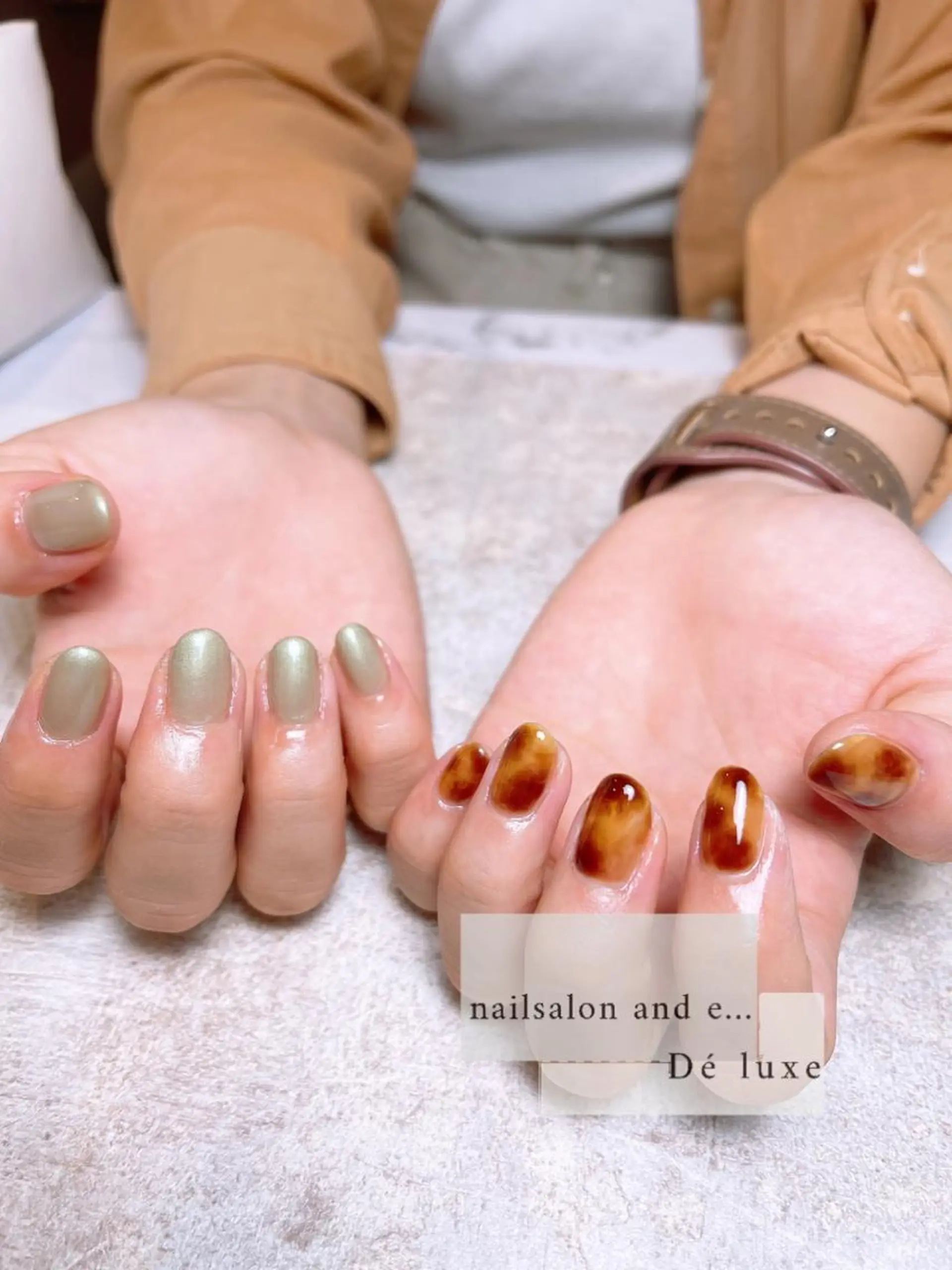 ネイル べっ甲ネイル nailsalon mur.のネイルデザイン