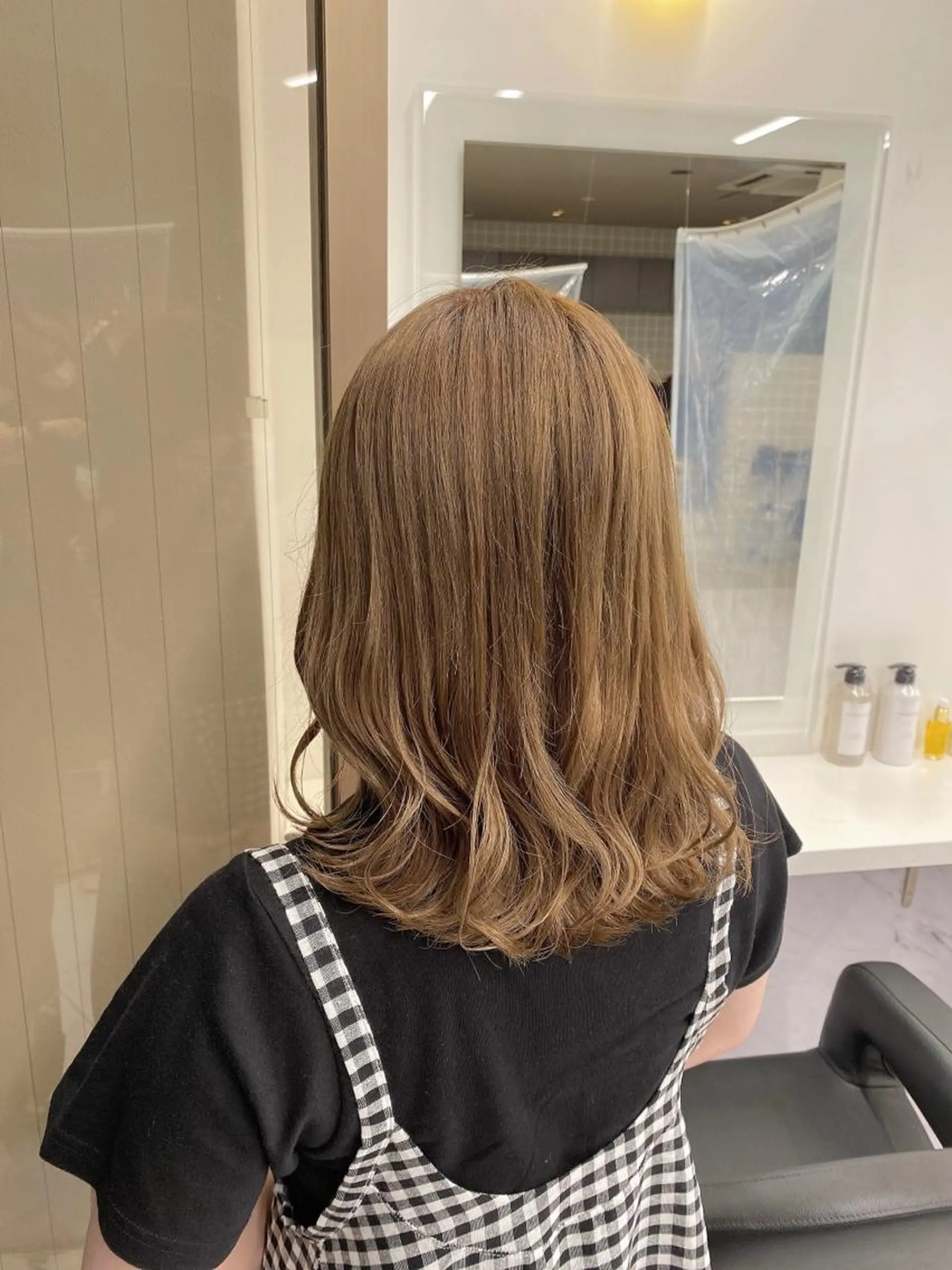 ミディアム カラー レイヤー/韓国❣️ 髪質改善/亘紘輝のヘアスタイル