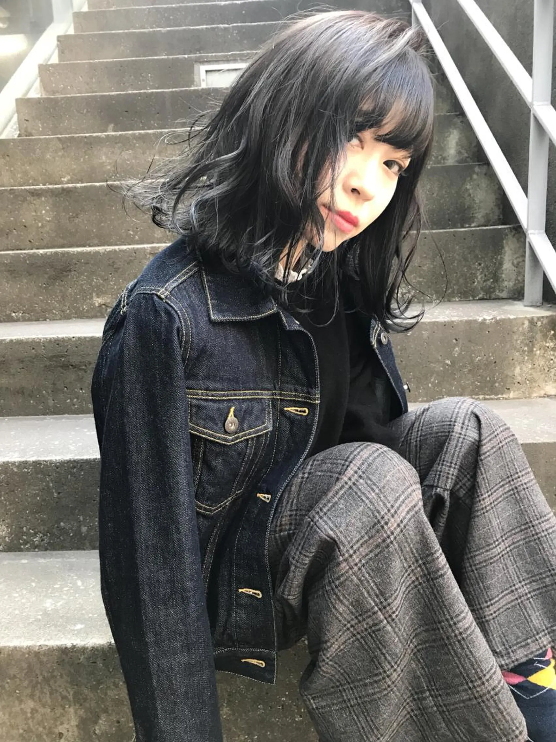 ミディアム カラー chic.🍋 Kirariのヘアスタイル