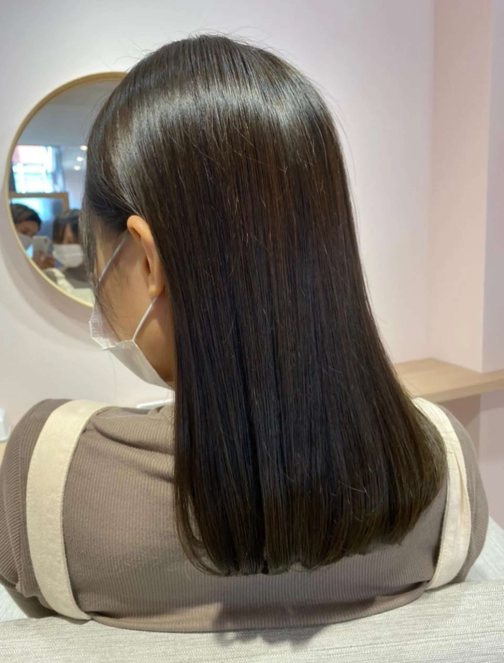 ロング 縮毛矯正 トリートメント nagisa /縮毛矯正のヘアスタイル