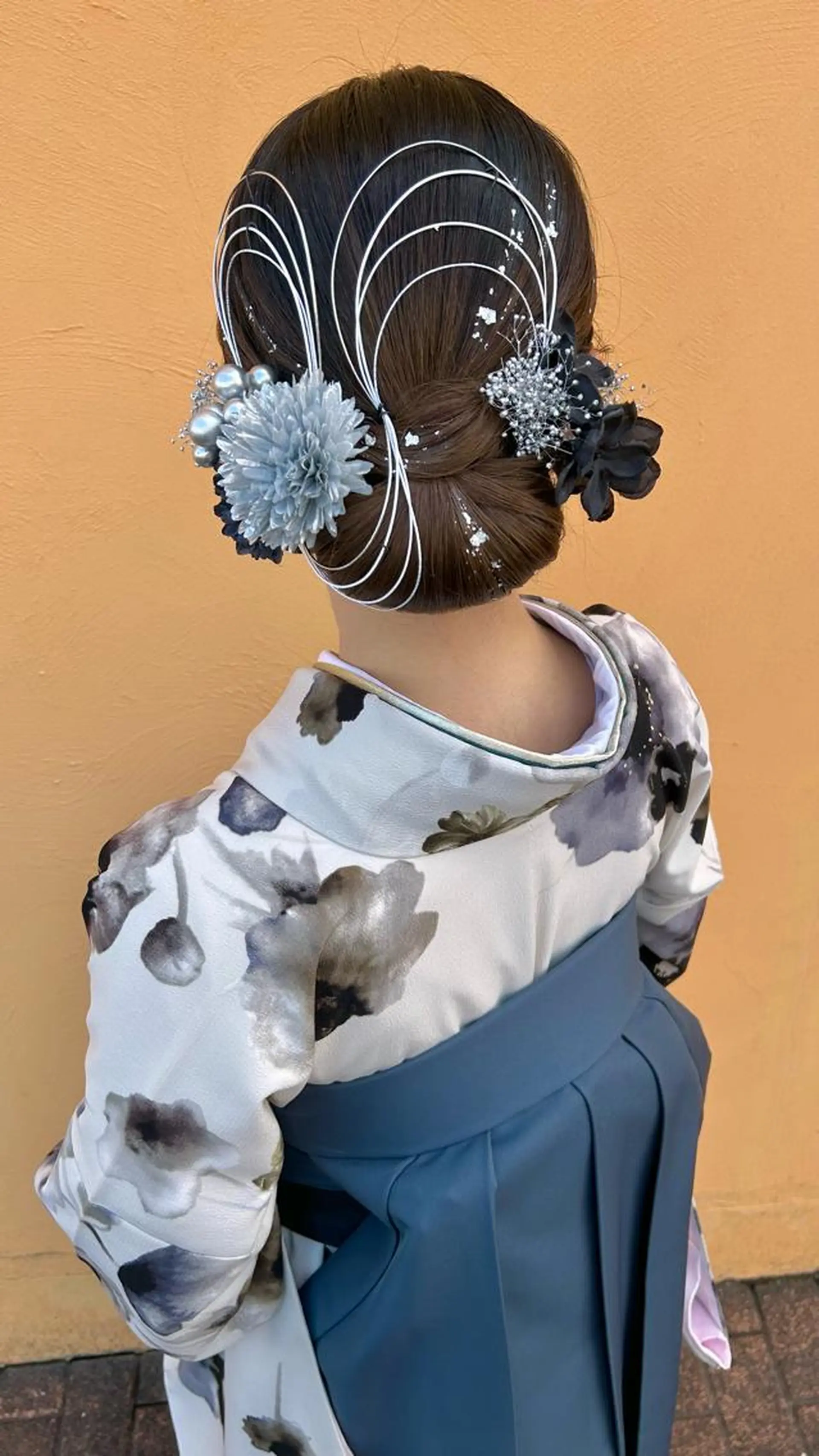 セミロング タニモト ユイのヘアスタイル