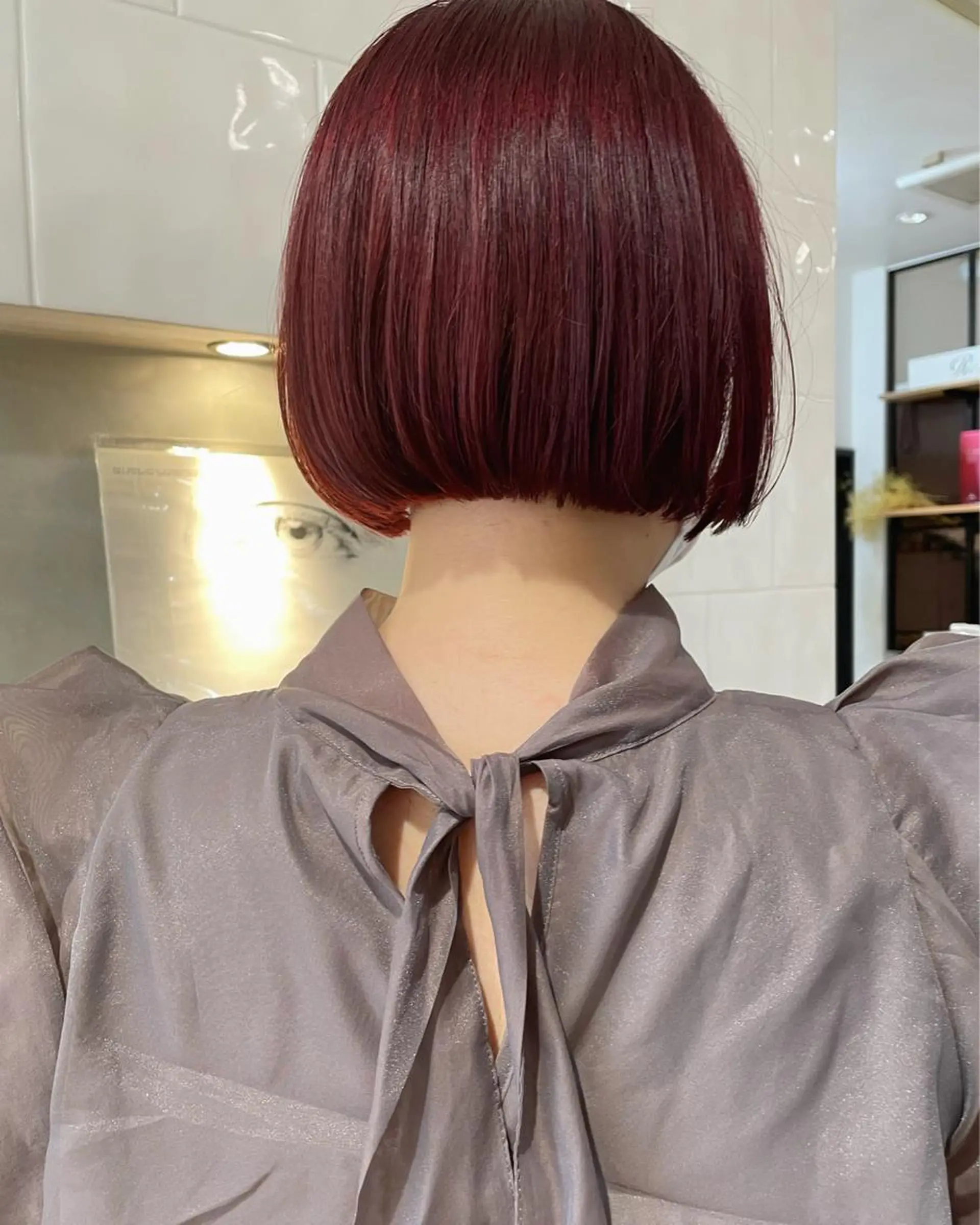 ショート カラー カット ヘアカラー トリートメント 村上雅人 ナチュラルモードのヘアスタイル