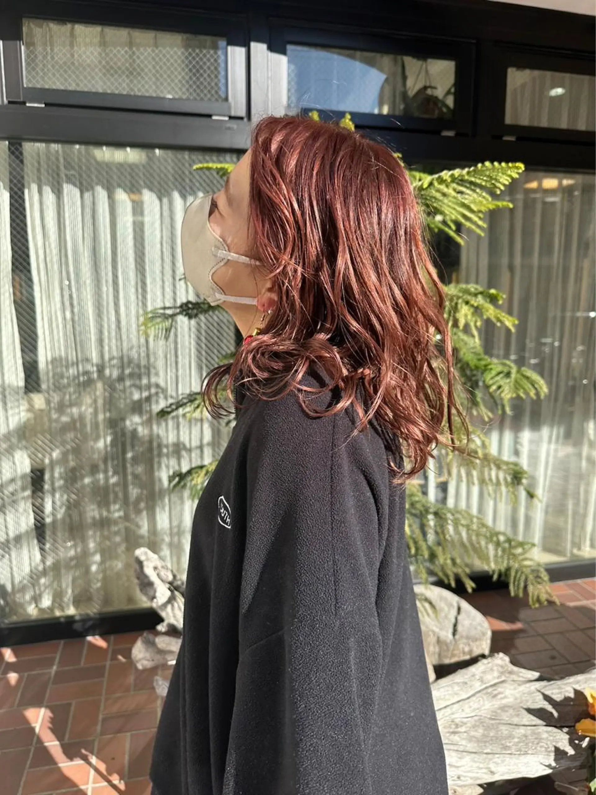 ミディアム カラー ヘアカラー ボブ/透明感 カラー /風花のヘアスタイル