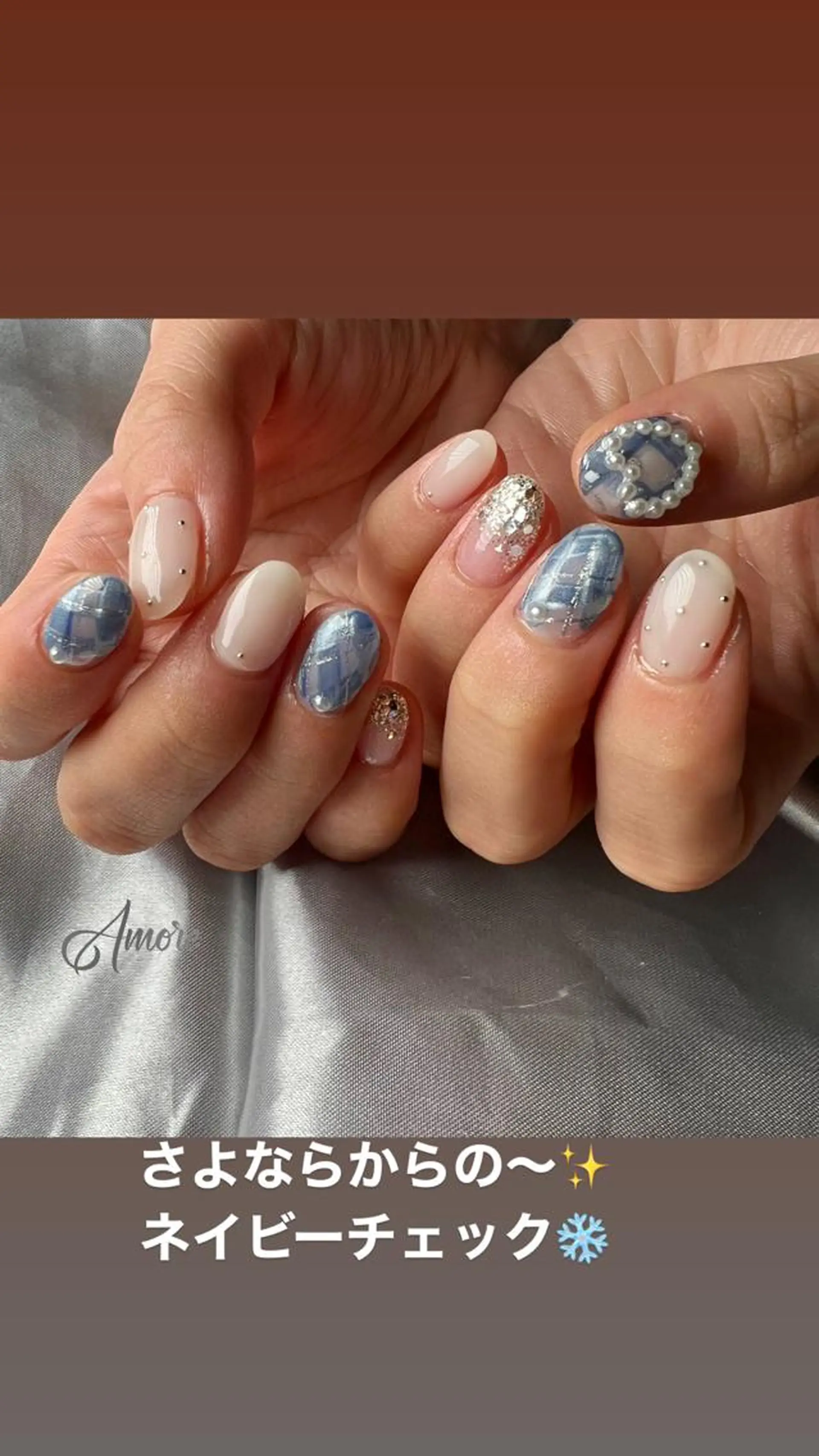 ネイル ジェルネイル ミラーネイル オフィスネイル パラジェル You kyehwaのネイルデザイン