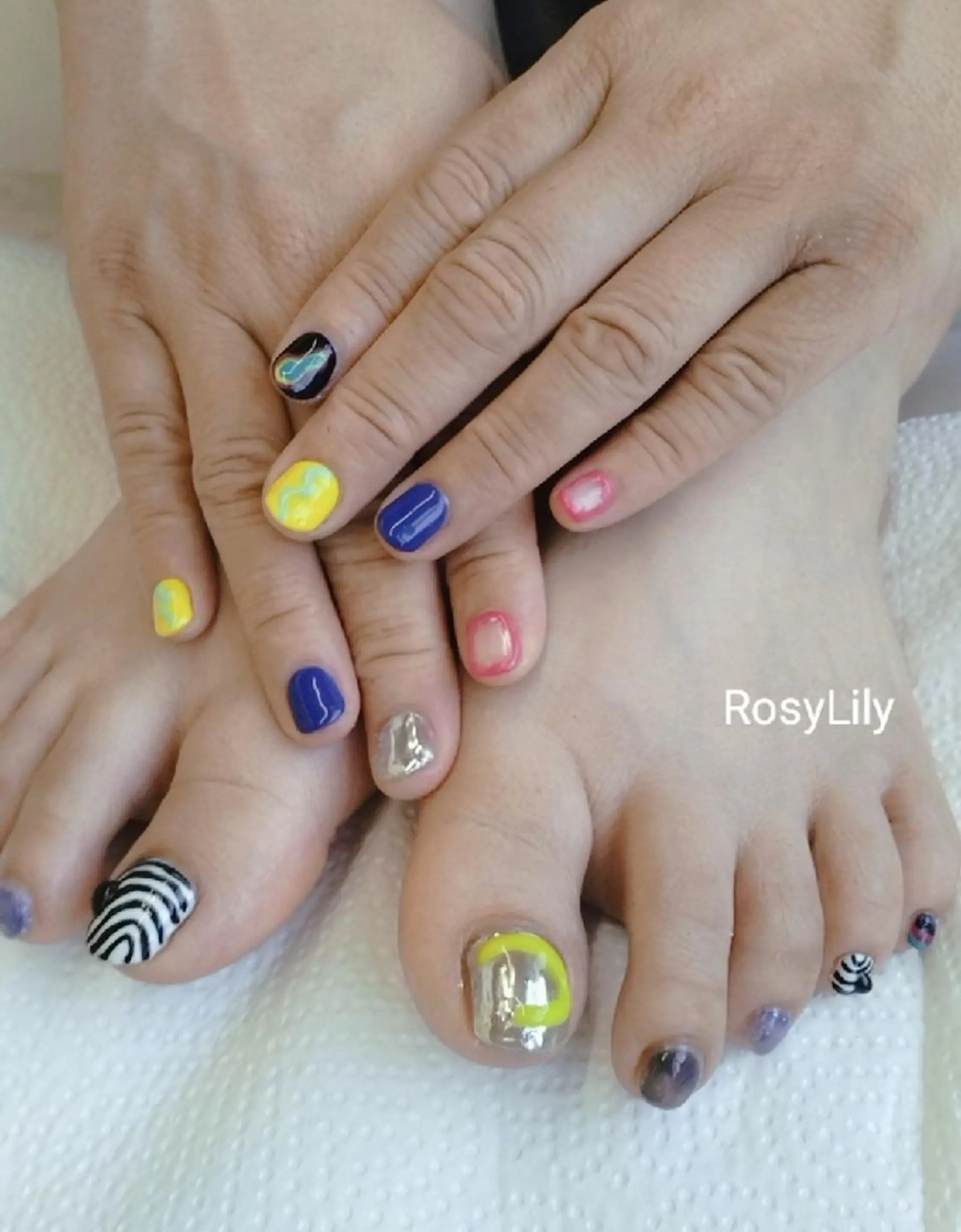 ネイル 持ち込み プライベートサロン Rosy Lilyのネイルデザイン