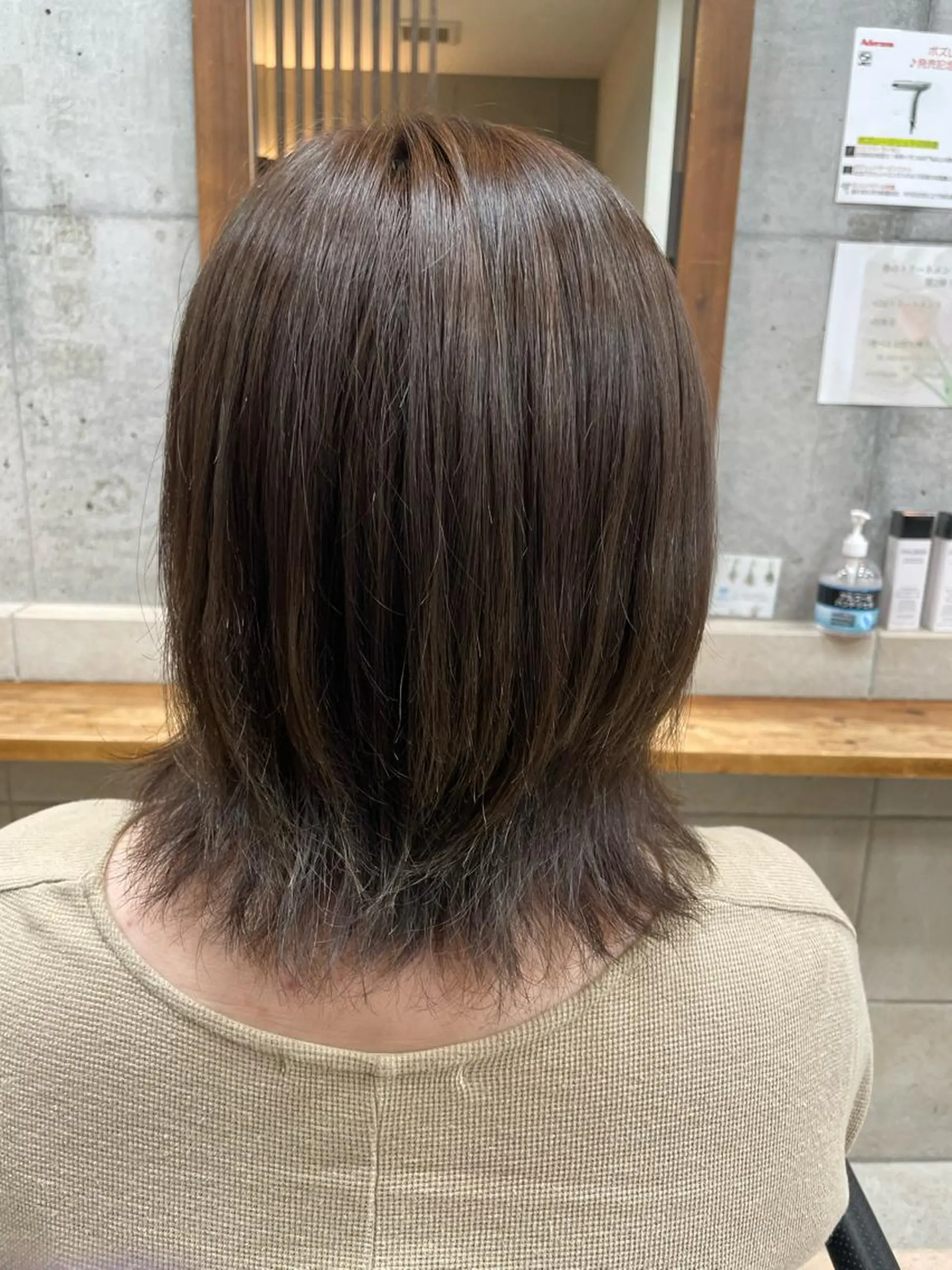 ミディアム カラー 鈴木 皆斗のヘアスタイル