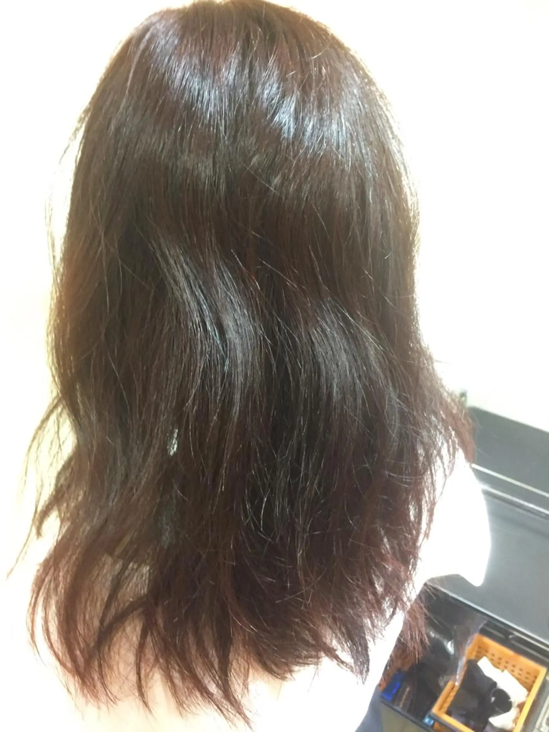 セミロング カラー アプリコットブラウン ブラウンカラー 可愛いを作る神 ナオヒロのヘアスタイル