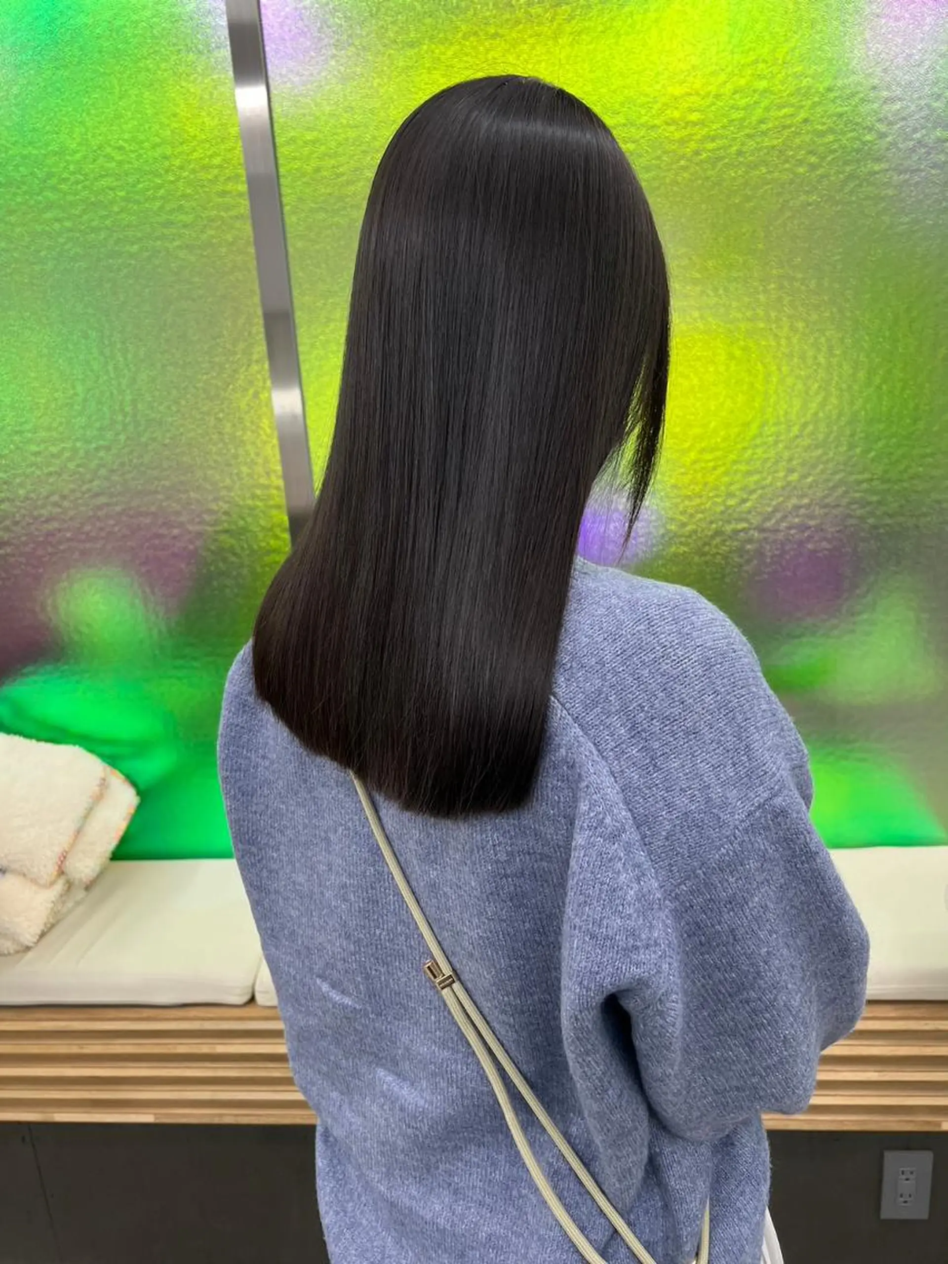 ロング ヘアアレンジ パーマ カラー アディクシーカラー アッシュ ベージュカラー ブラウンカラー ブラウンベージュ カット ヘアカラー トリートメント 【ヘアケア特化型】 newi天王寺のヘアスタイル