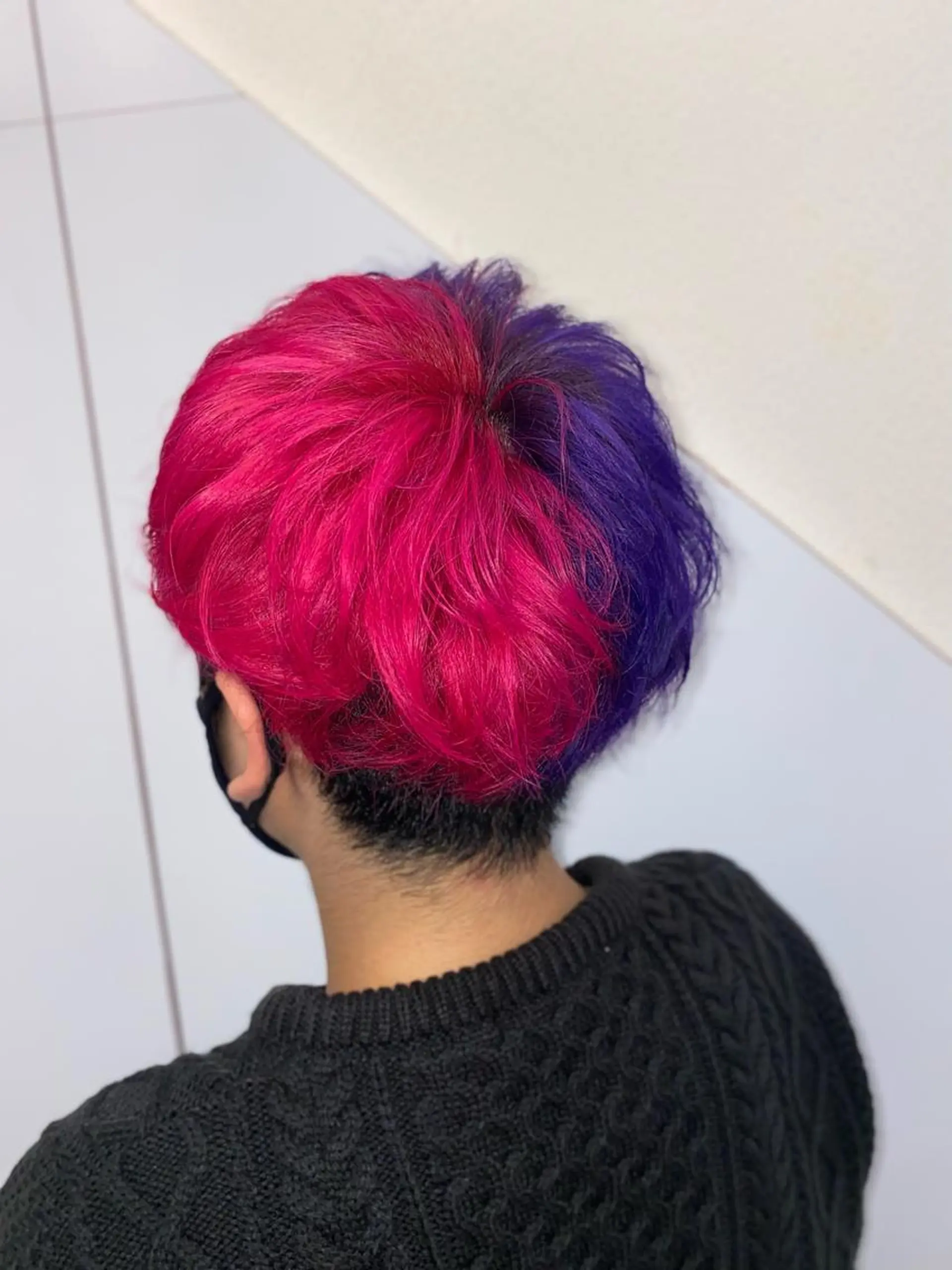 メンズ ゆぴ☾‪/推しカラー /ハイトーンのヘアスタイル