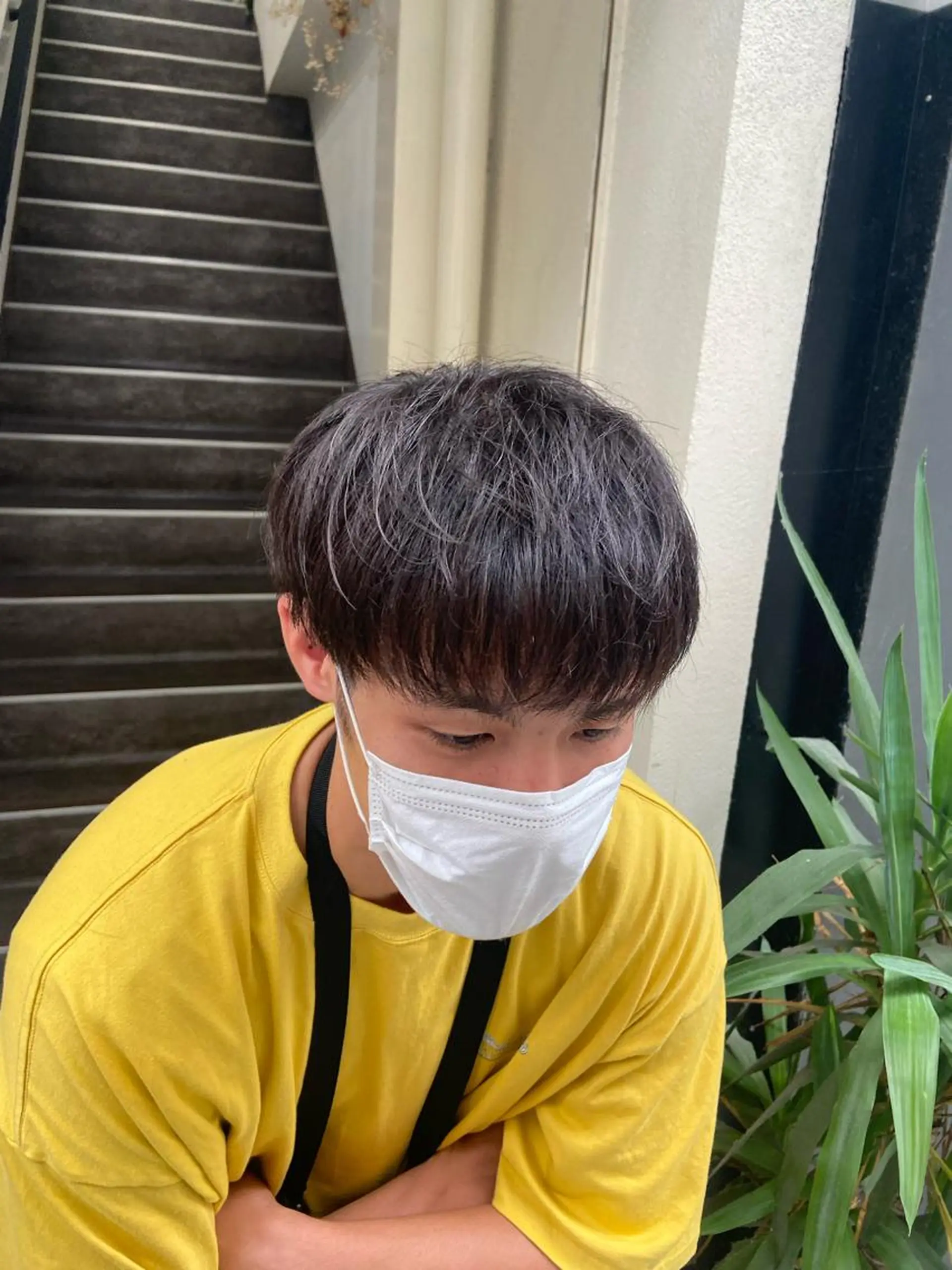 カラー メンズ nico🏁 rihoのヘアスタイル