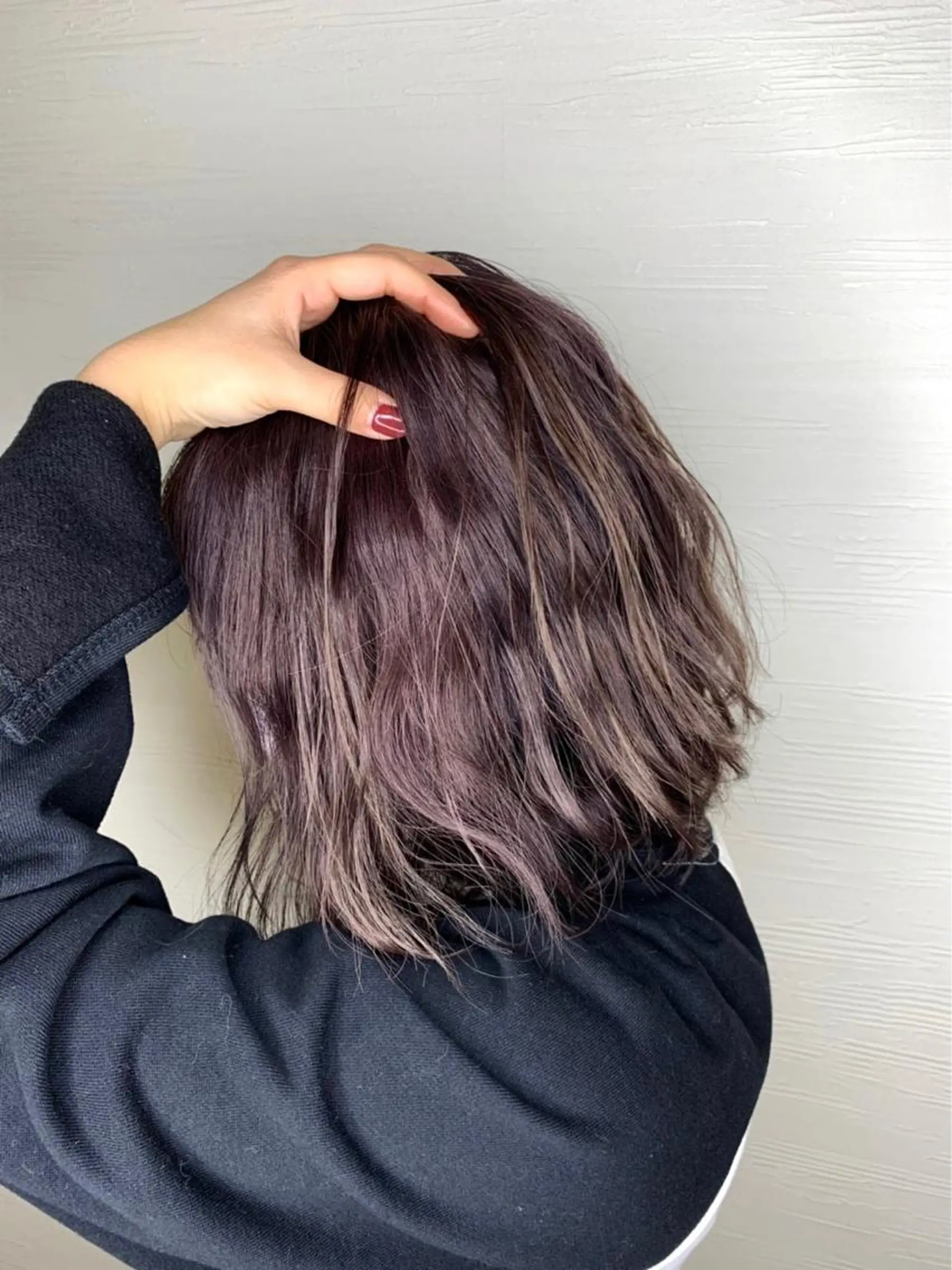 ミディアム カラー メンズ特化パーマ 美容師/小泉賢徒のヘアスタイル